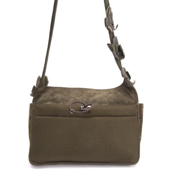 Prada PRADA Leather shoulder bag with floral embroidery Size ONE SIZE - 5 Thumbnail