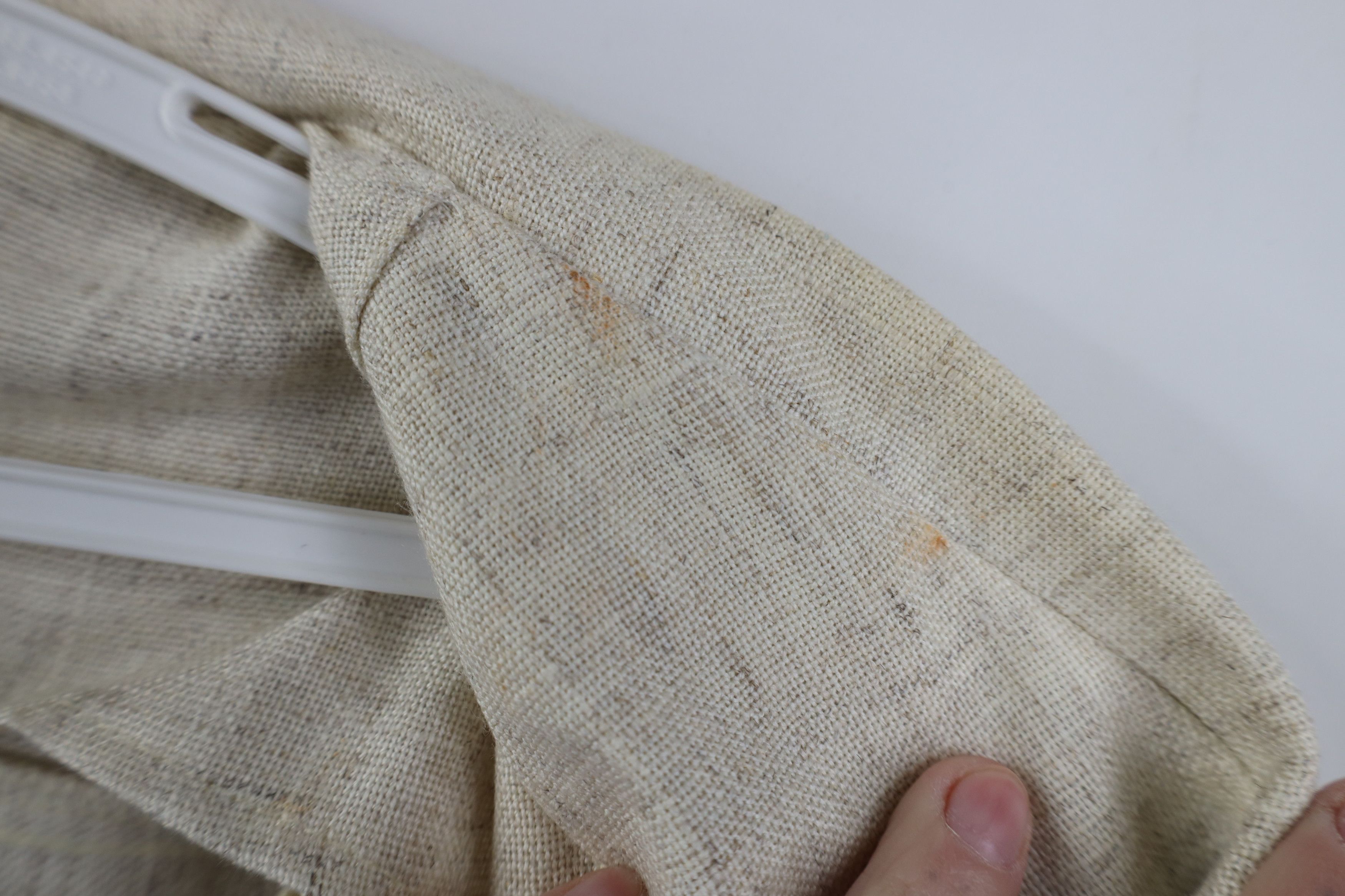 Vintage Vintage 60s Streetwear Flax Linen Blazer Jacket USA Size XXL / US 16-18 / IT 52-54 - 9 Thumbnail