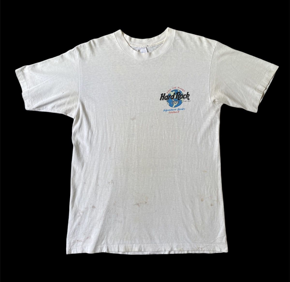 Art Comes First × Hard Rock Cafe × Vintage 1990s - HRC Signature Series Edition II John Lennon Tee Size US M / EU 48-50 / 2 - 2 Thumbnail