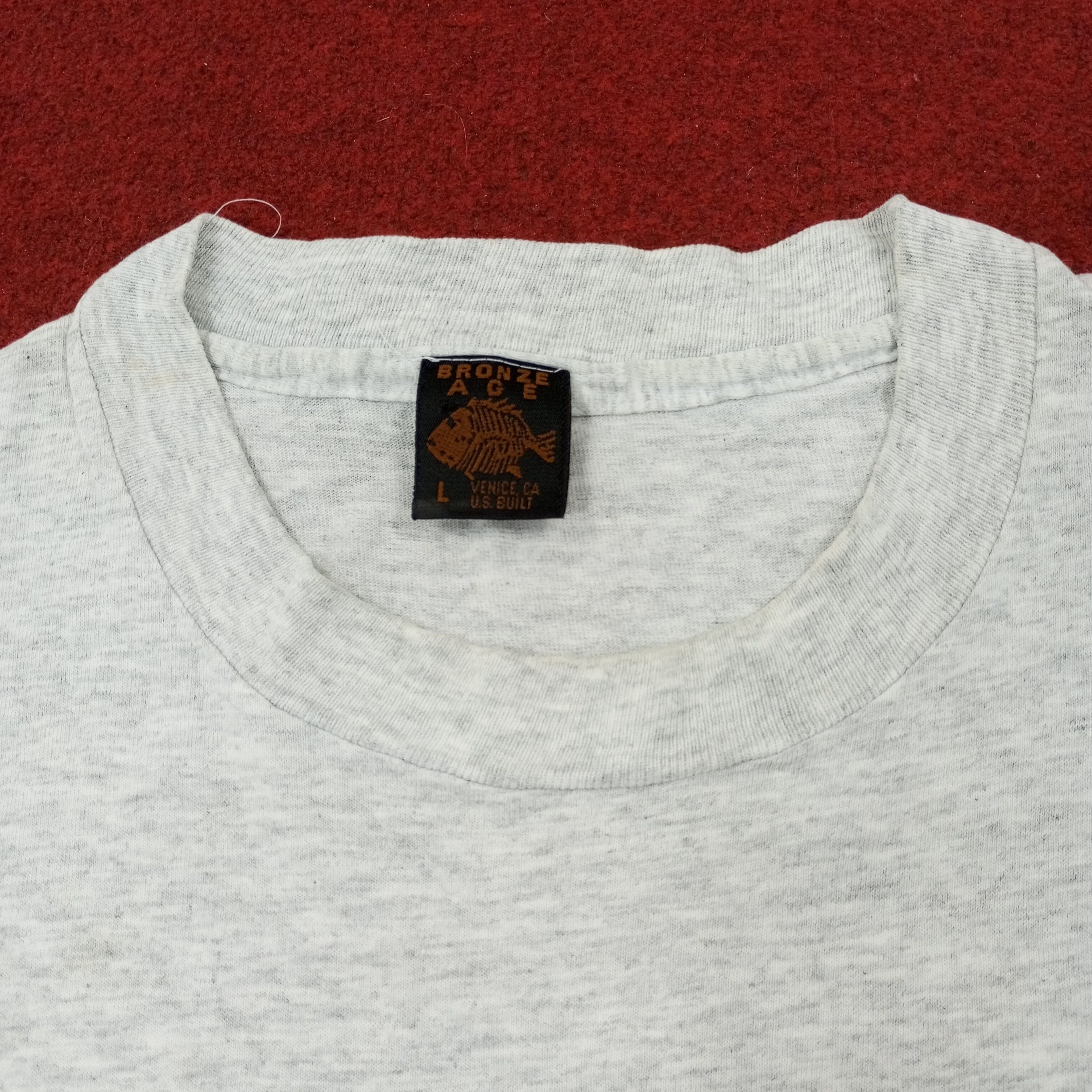 Vintage Bronze Age Surfing Skater Style Streetwear Tshirt Size US L / EU 52-54 / 3 - 9 Thumbnail