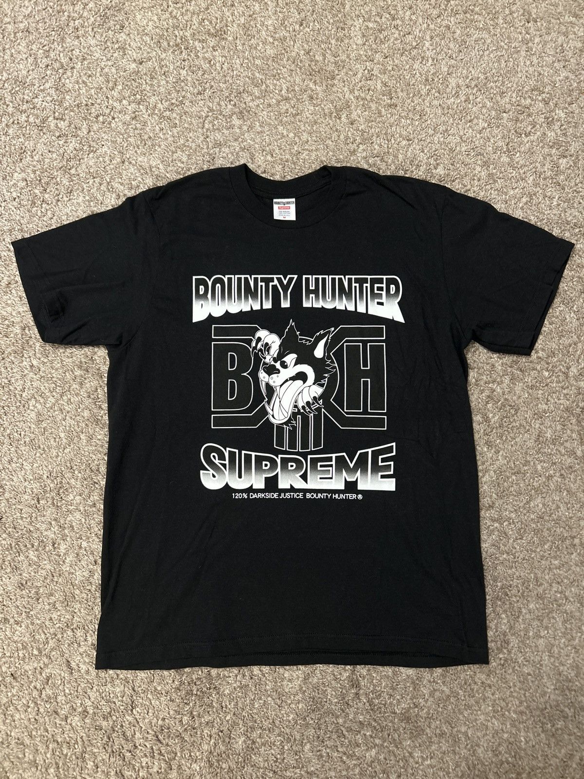 Bounty Hunter × Supreme Supreme Bounty Hunter Wolf Tee F/W 23 Size Medium Size US M / EU 48-50 / 2 - 1 Thumbnail