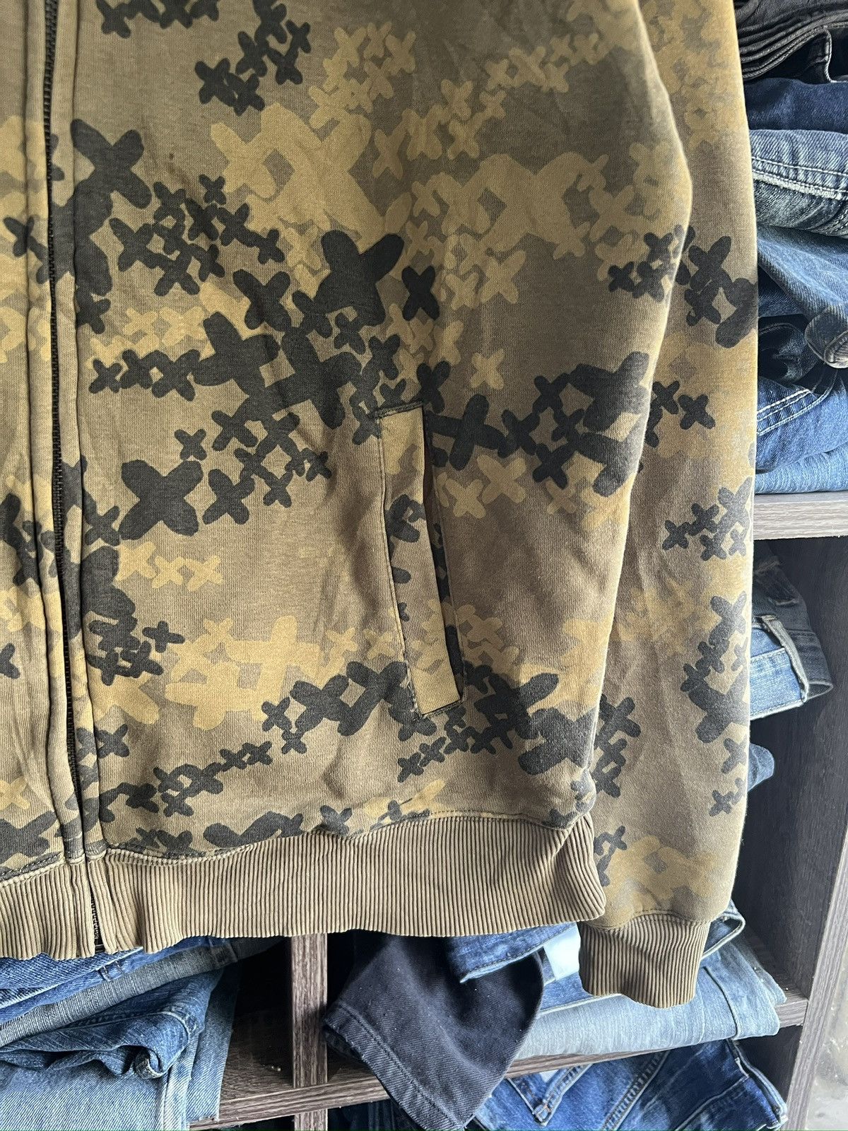 Quiksilver 🔥Quiksilver Camo Deep Pile Sherpa Zipper Hoodie Size US M / EU 48-50 / 2 - 9 Thumbnail