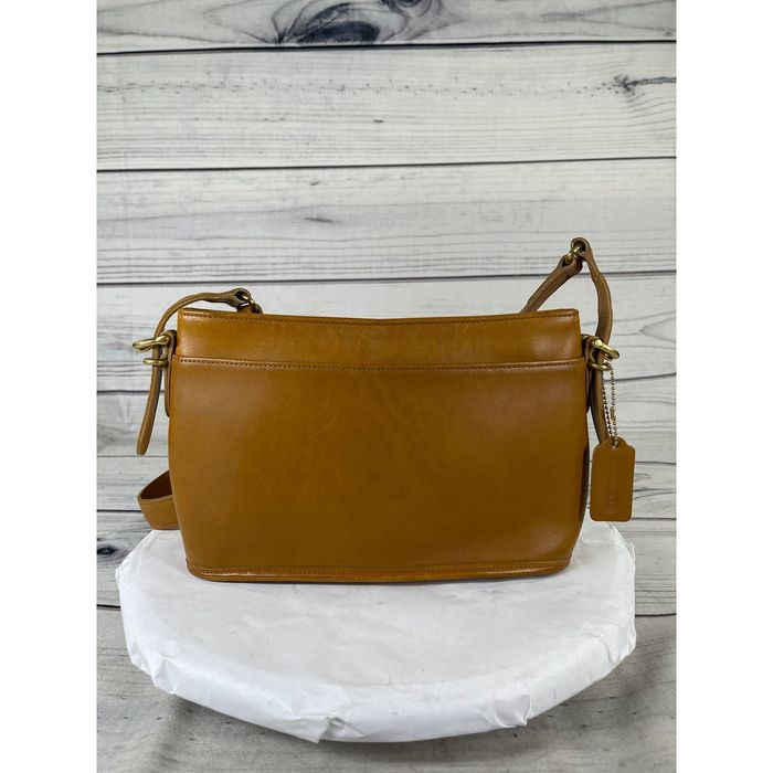 Coach COACH Vintage Equestrian Bag No. 9802 Camel Crossbody Grailed