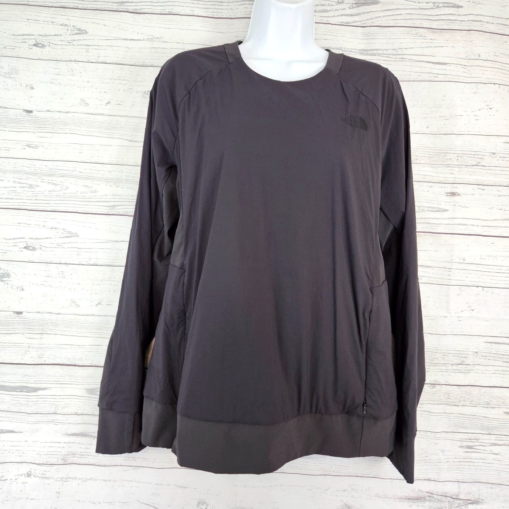 The North Face The North Face Womens Steep Series Ventrix Mid Layer Pullover L Black Insulated Winter Fall Activewear Mens? Size ONE SIZE - 2 Thumbnail
