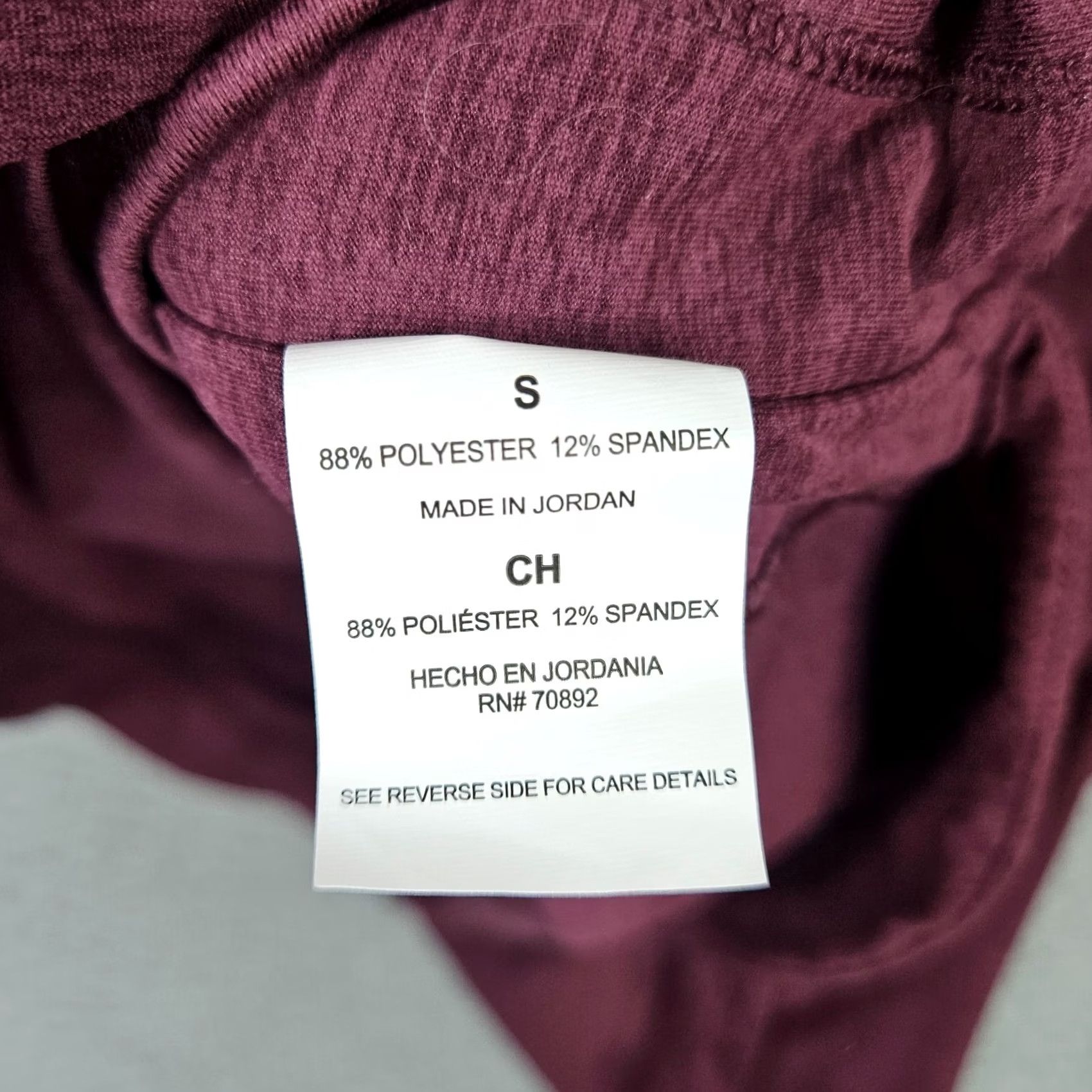 Vintage APANA Women's deep shaded purple Long sleeve Pull-over Hoodie Sz S NEW Size S / US 4 / IT 40 - 7 Thumbnail