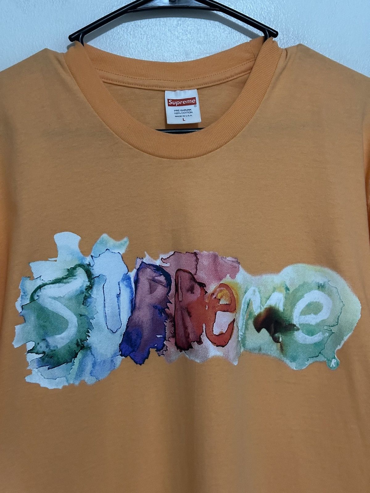 Supreme Supreme Watercolor Tee Size US L / EU 52-54 / 3 - 2 Thumbnail