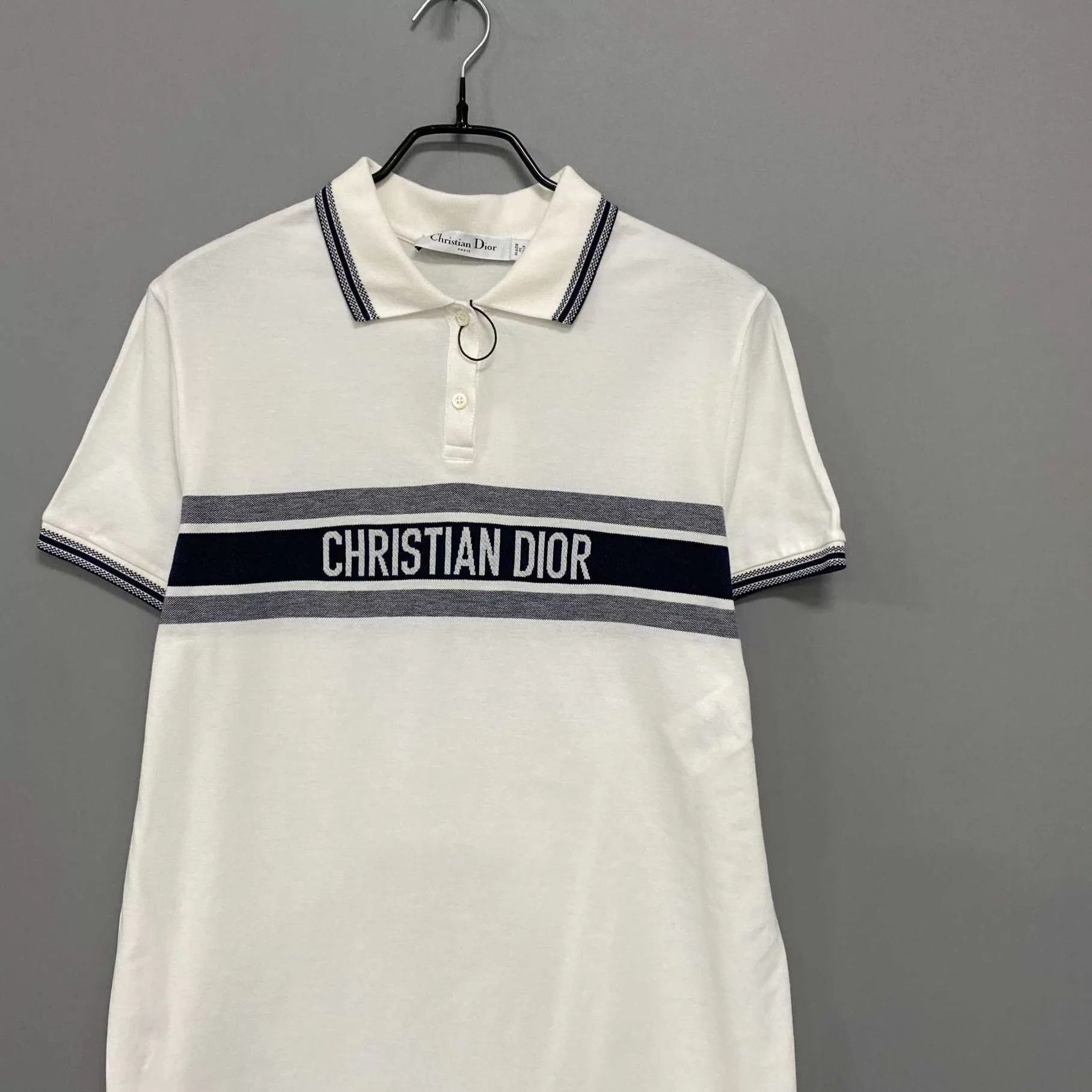 Dior Dior women's classic slogan logo lapel dress L Size L / US 10 / IT 46 - 1 Thumbnail