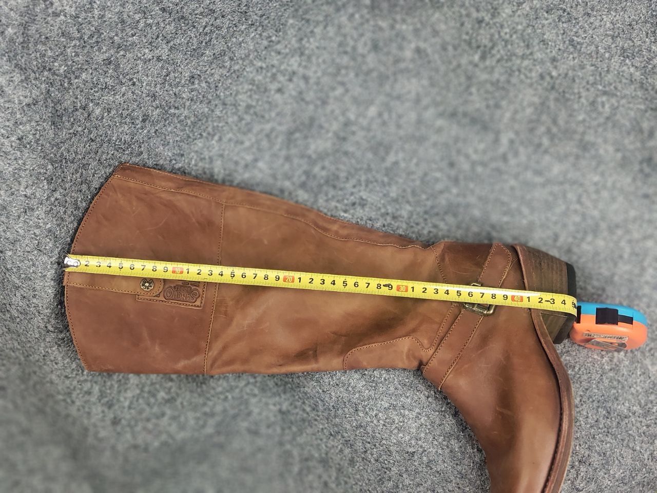 Sancho Boots Sancho Boots 9204 brown leather knee high zip Shoes Vintage Size US 10 / IT 40 - 22 Thumbnail