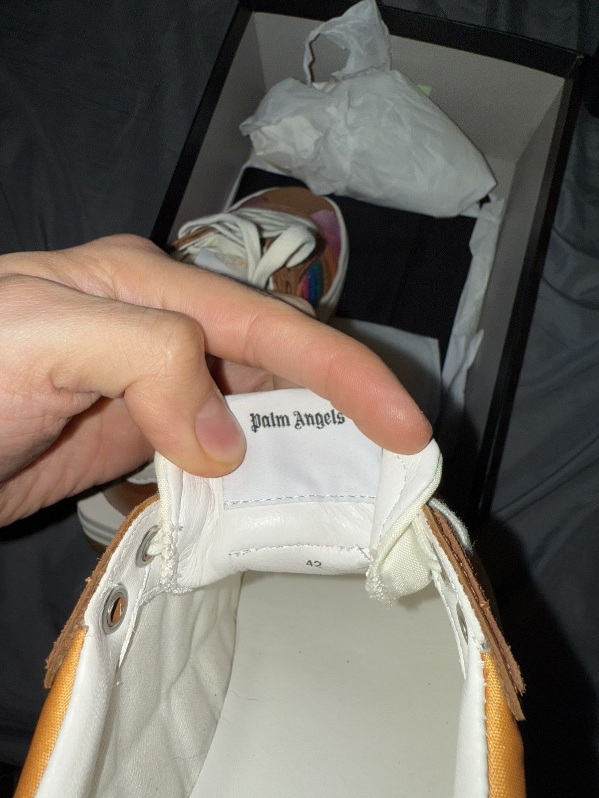 Palm Angels Palm Angels Rainbow Sneaker Multicolor Size US 9.5 / EU 42-43 - 3 Thumbnail