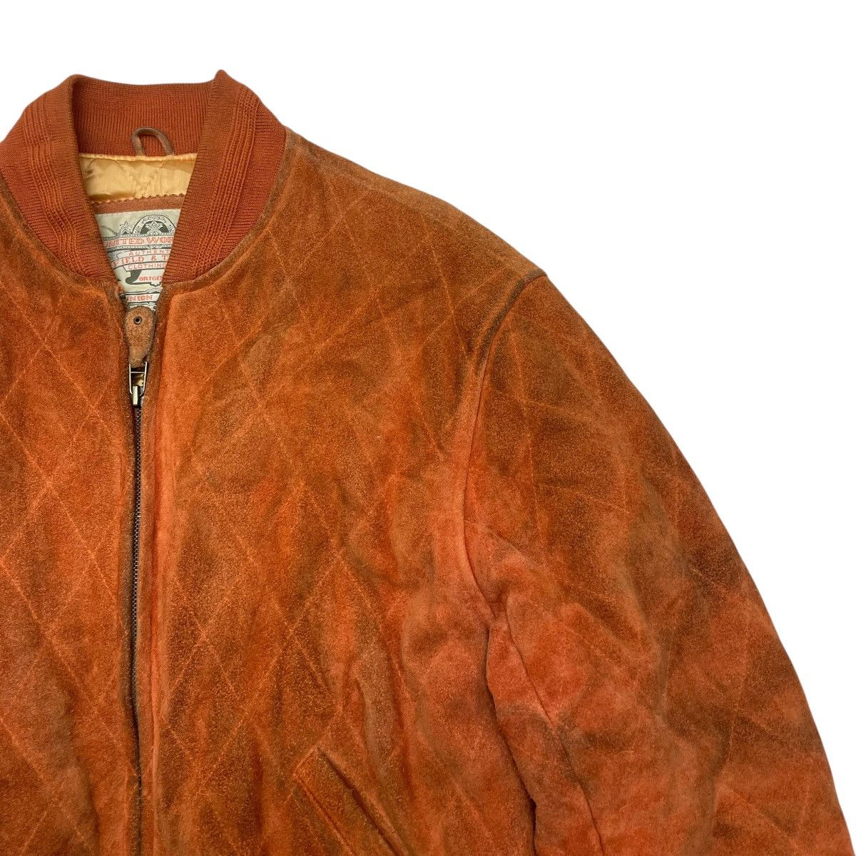 Schott 💥Vintage LeatherCraft Field And Town United Worker Bomber Size US M / EU 48-50 / 2 - 4 Thumbnail