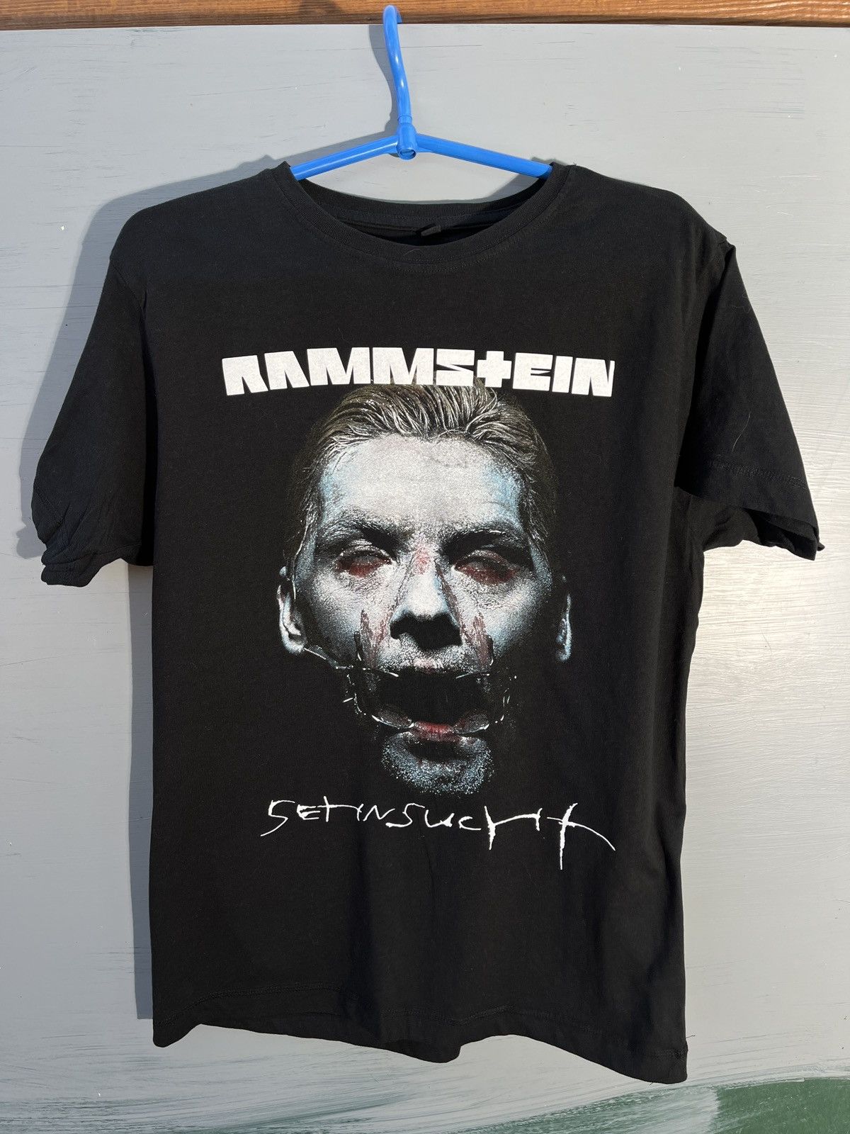 Band Tees Rare 00s Rammstein Sehnsucht T-shirt Size US M / EU 48-50 / 2 - 1 Thumbnail