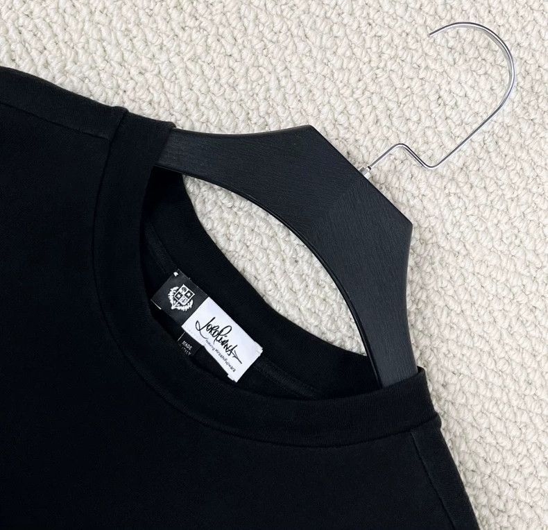 Loro Piana LORO PIANA Black embroidered letters with hidden pattern l Size US S / EU 44-46 / 1 - 3 Thumbnail