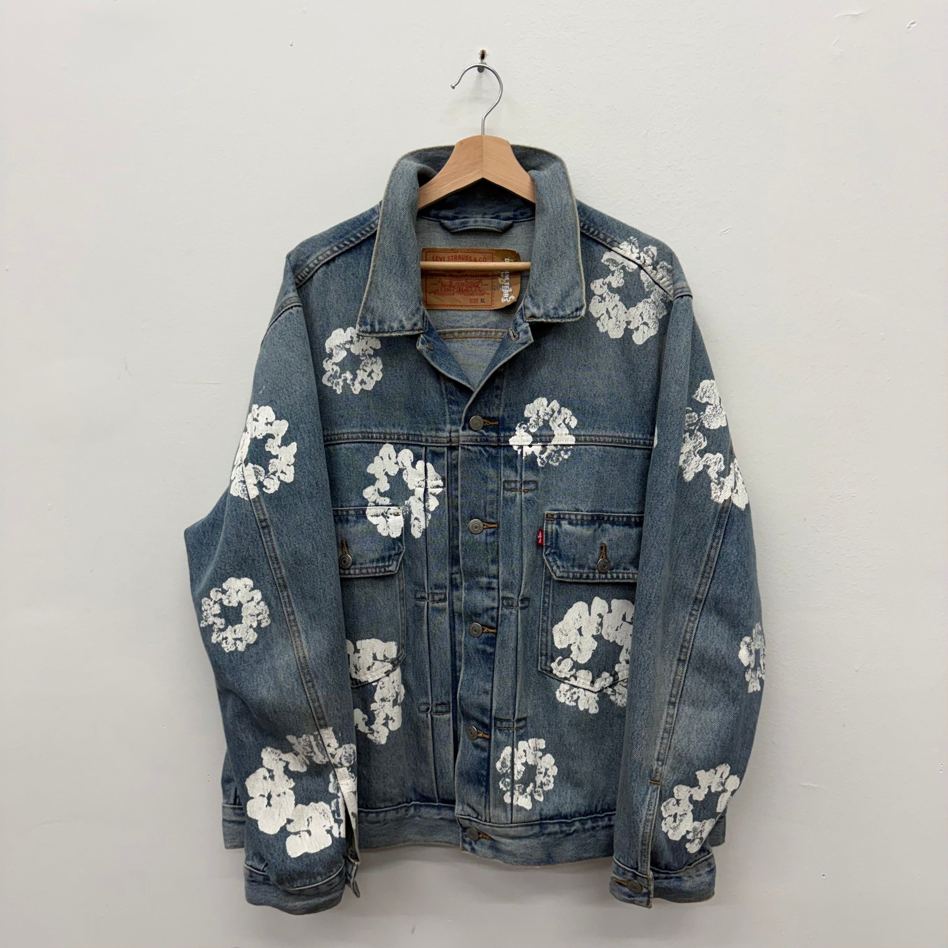 DENIM TEARS Denim Tears Levis Denim Jacket - Size XL Size US XL / EU 56 / 4 - 1 Thumbnail