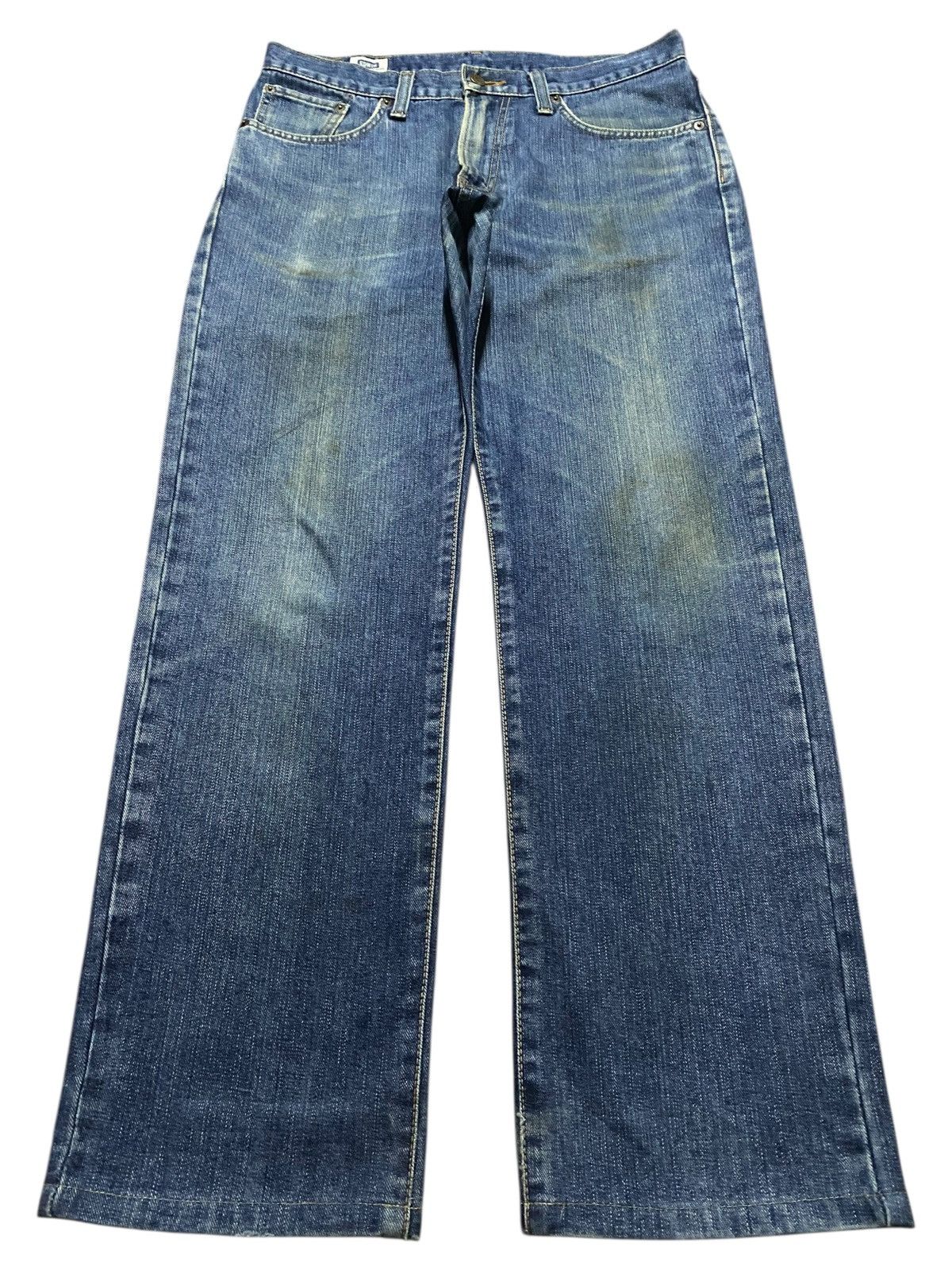 Junya Watanabe Vintage Japanese Brand Edwin 404 Grunge Distressed Loose Size US 34 / EU 50 - 1 Thumbnail