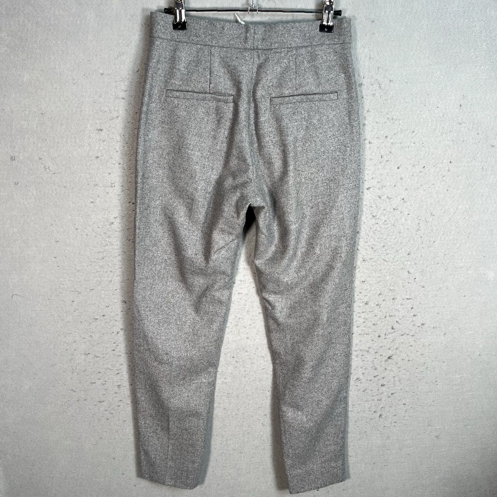 Cos NWT! Cos Wool Blend Pants Womens Size 2 Gray Slim Leg Tapered Size 26" / US 2 / IT 38 - 2 Thumbnail