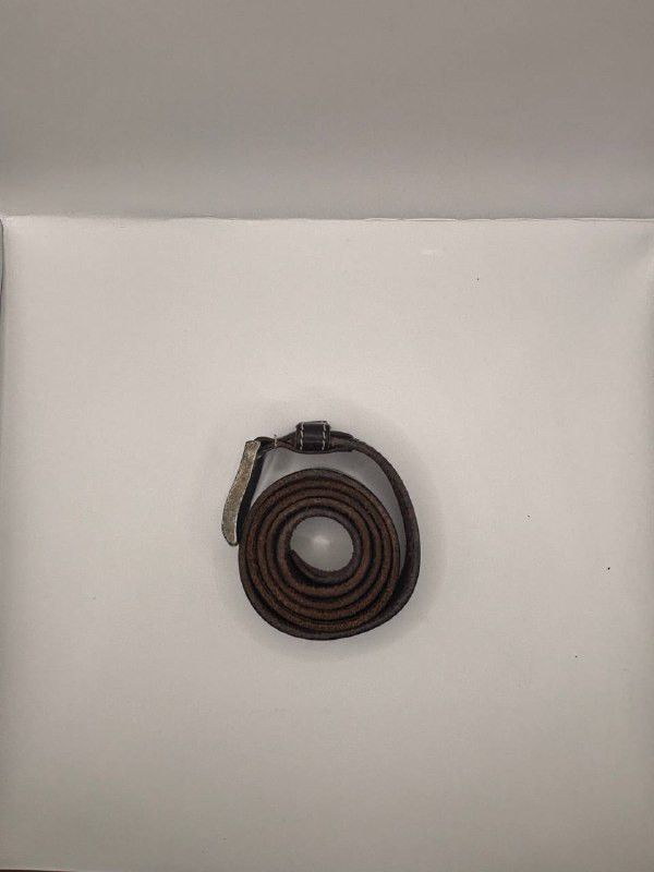 Vintage Vintage Italian Dark Brown Leather Belt INTENSO by Beluno Size ONE SIZE - 13 Thumbnail