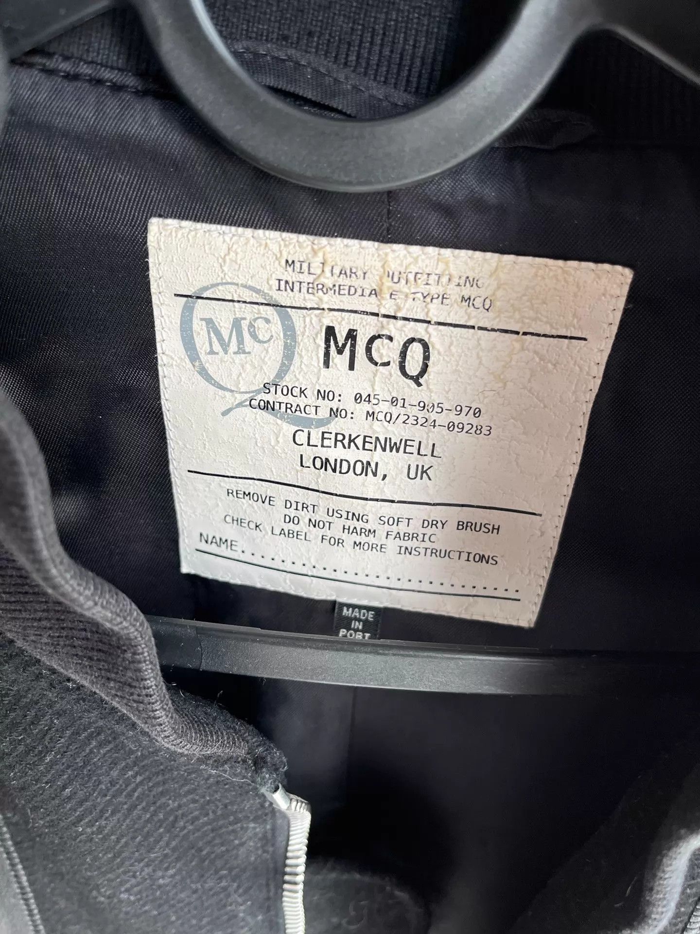 Alexander McQueen AMQ Colorblock Cowhide Leather Jacket Unisex 46 8-9/10 Size US S / EU 44-46 / 1 - 2 Thumbnail