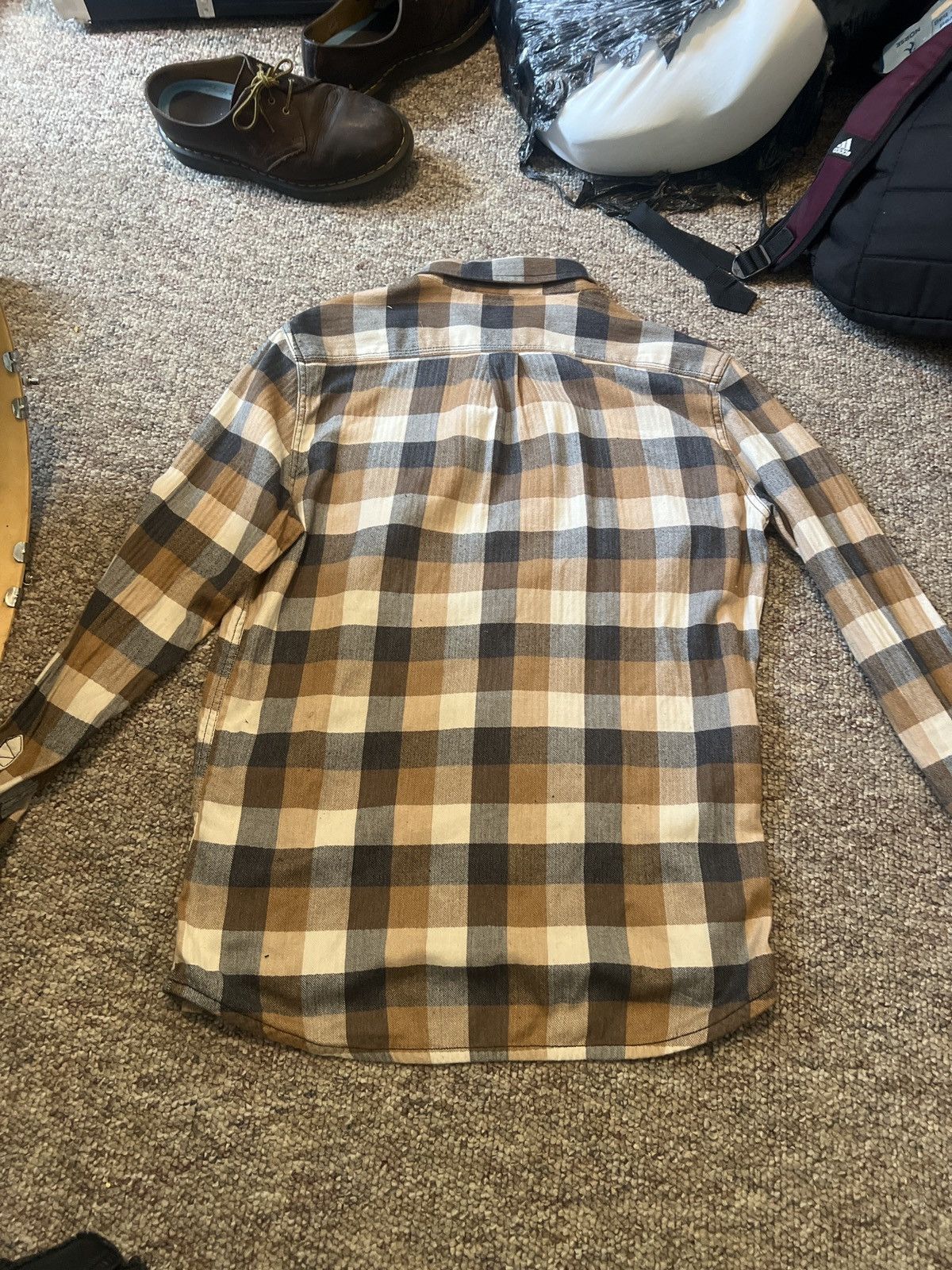 Vans Vans Button Up Flannel Size US L / EU 52-54 / 3 - 3 Thumbnail