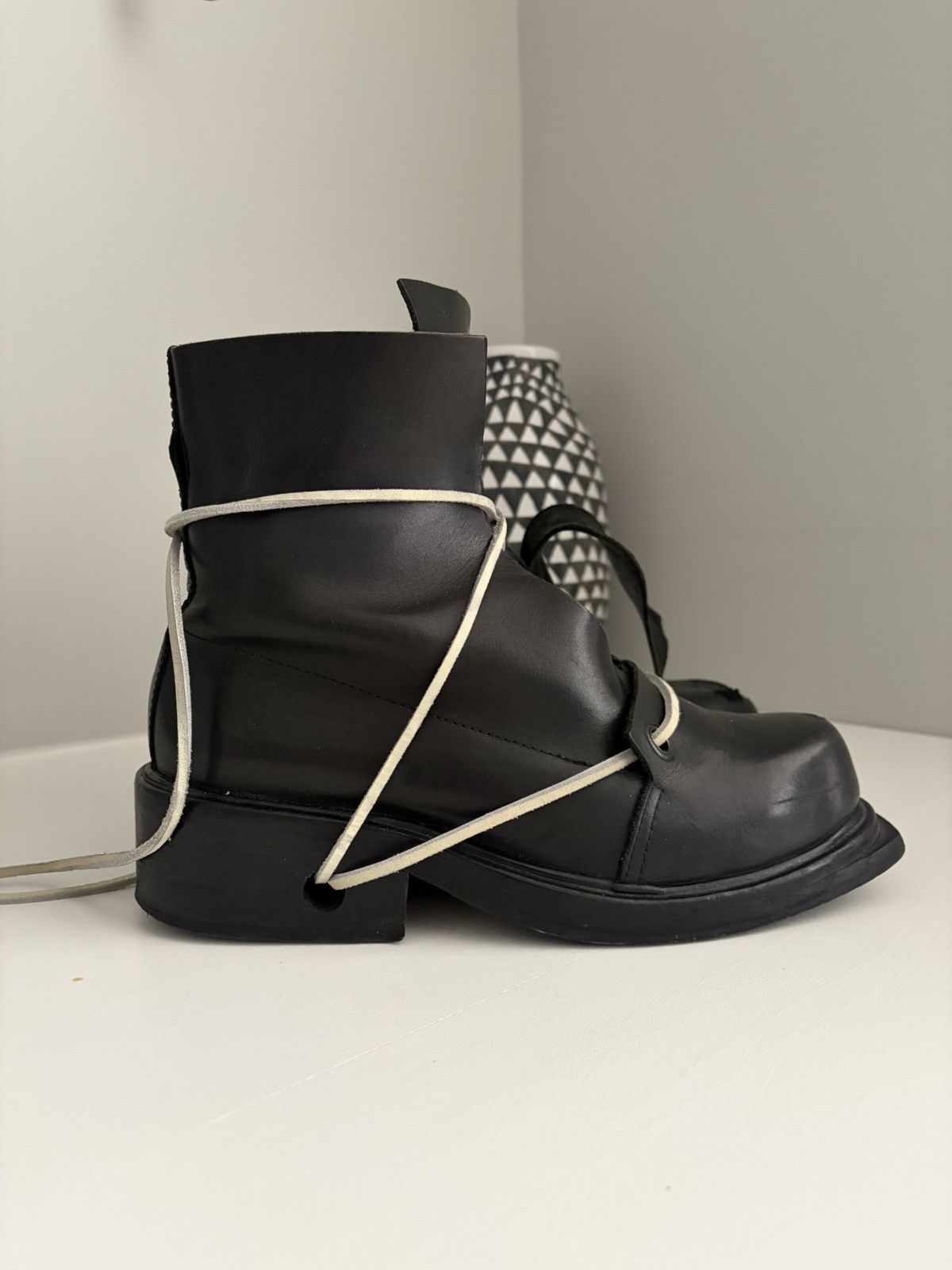 Dirk Bikkembergs Dirk Bikkembergs Lace-Through Heel Boot Size US 9.5 / EU 42-43 - 2 Thumbnail