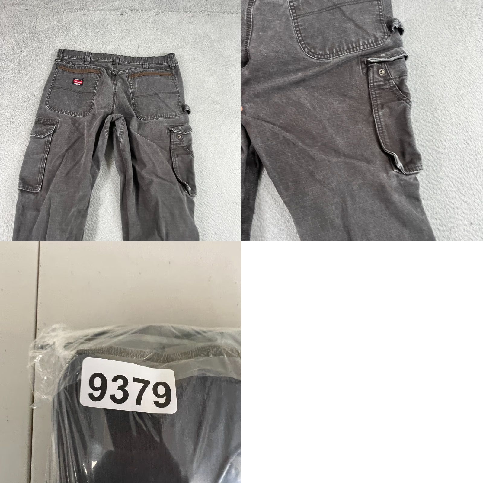 Wrangler Wrangler RIGGS Workwear Cargo Pant Mens 36X32 Black Ripstop Straight Pockets Workwear Jeans Brown? Size US 36 / EU 52 - 9 Thumbnail