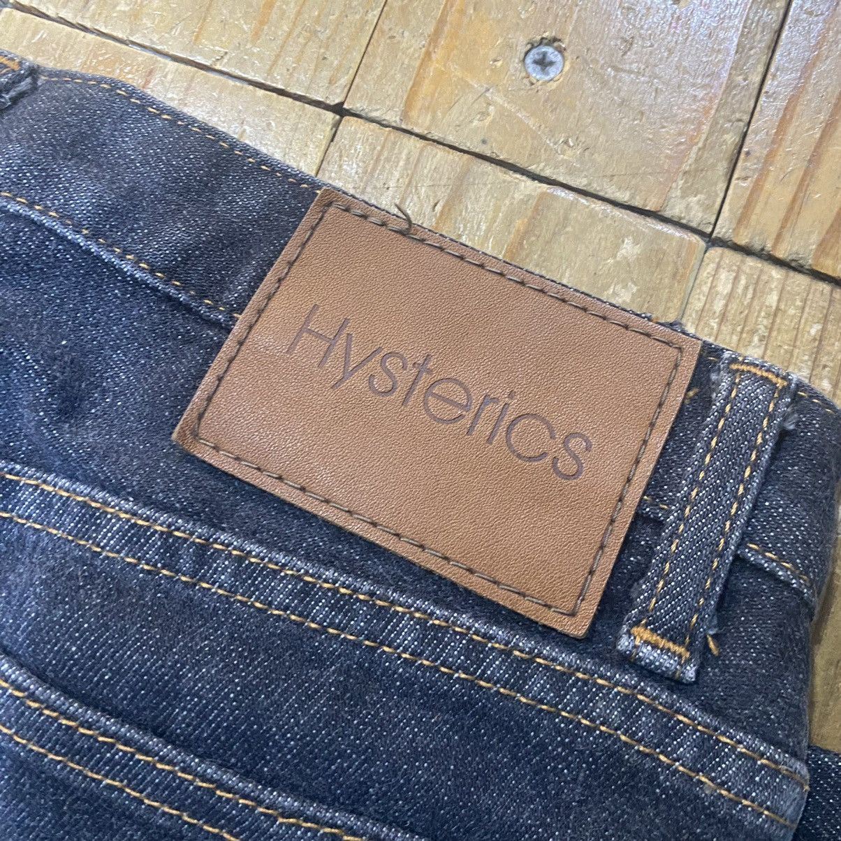 Hysteric Glamour Vintage HG Slim Fit Low Rise Fashion Jeans Size 27" / US 4 / IT 40 - 10 Thumbnail