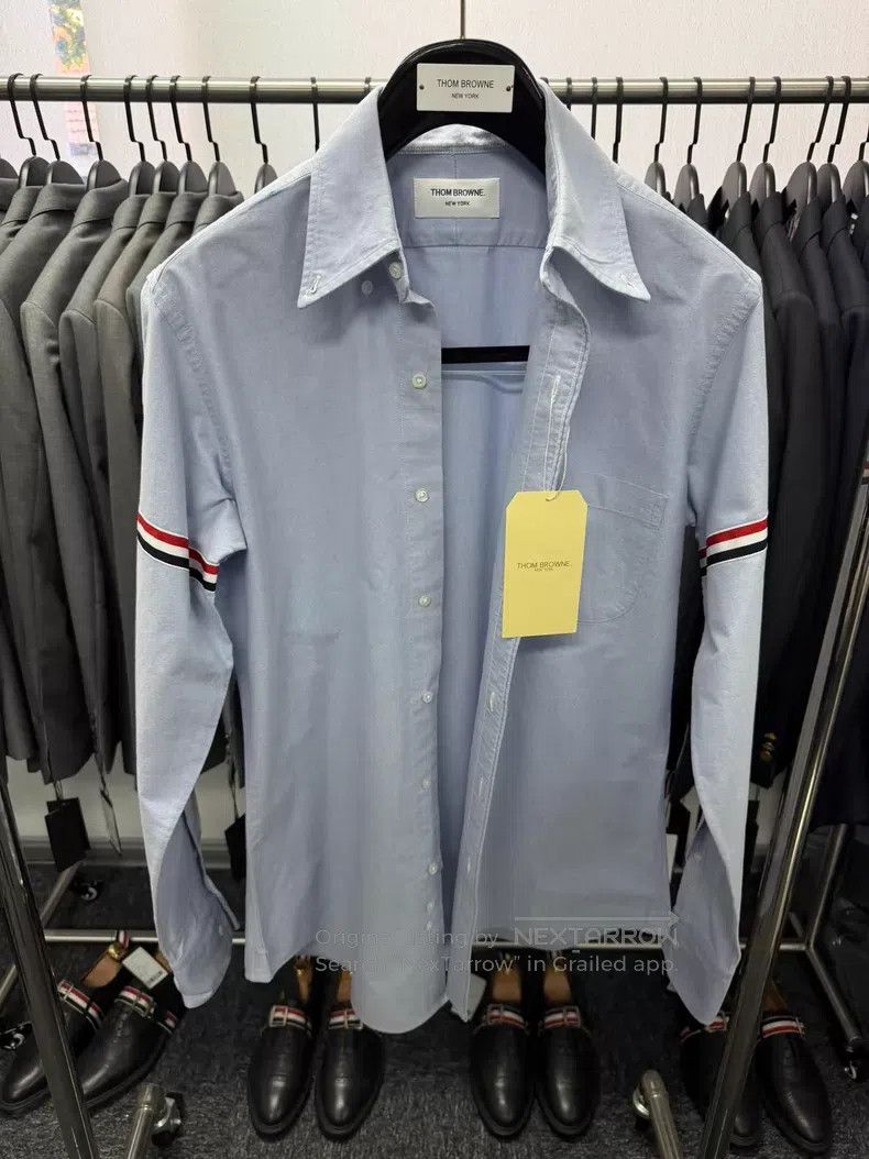 Thom Browne Thom Browne Shirt Size US L / EU 52-54 / 3 - 1 Thumbnail