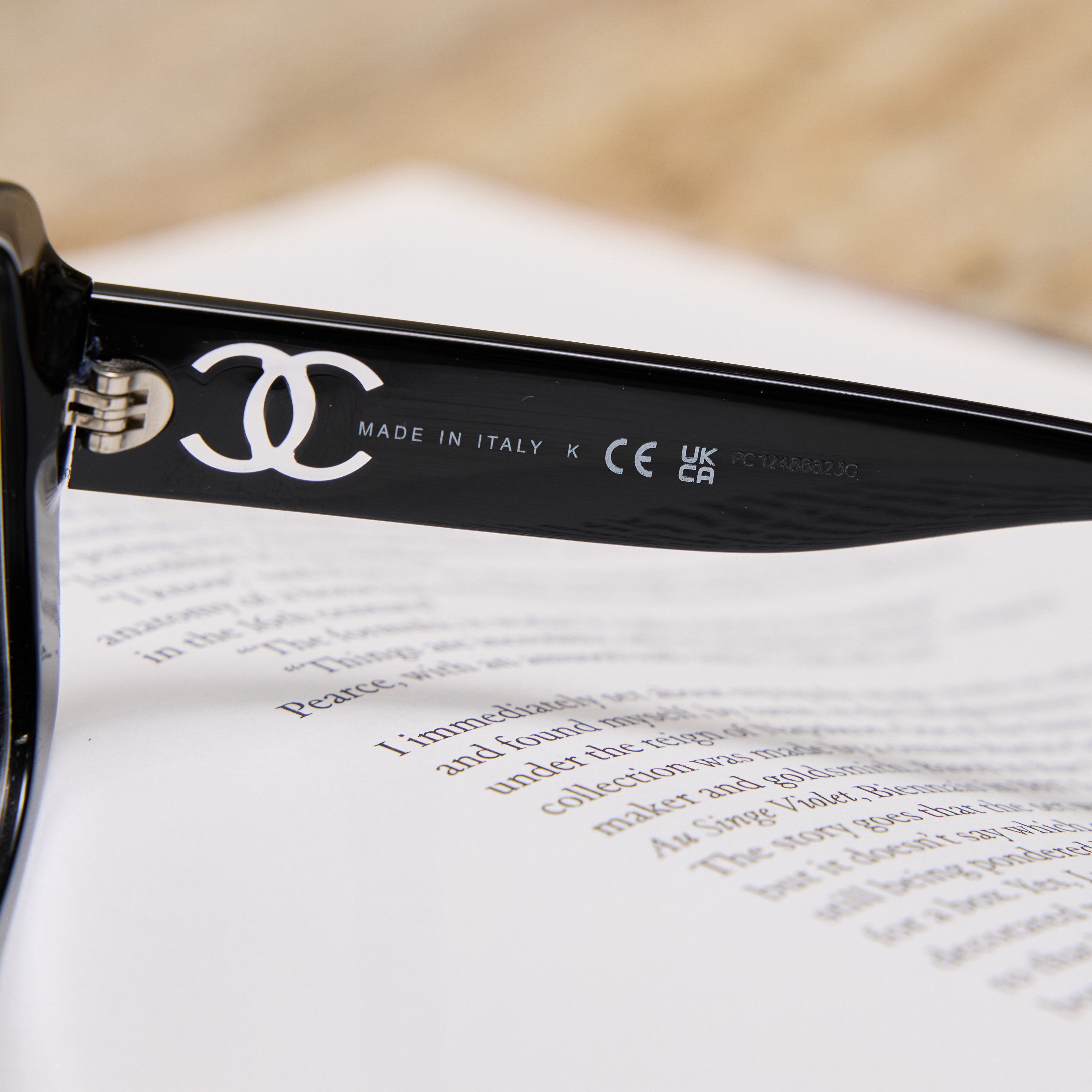 Chanel CHANEL 0CH3476 C501 Glasses BLACK Size ONE SIZE - 4 Thumbnail