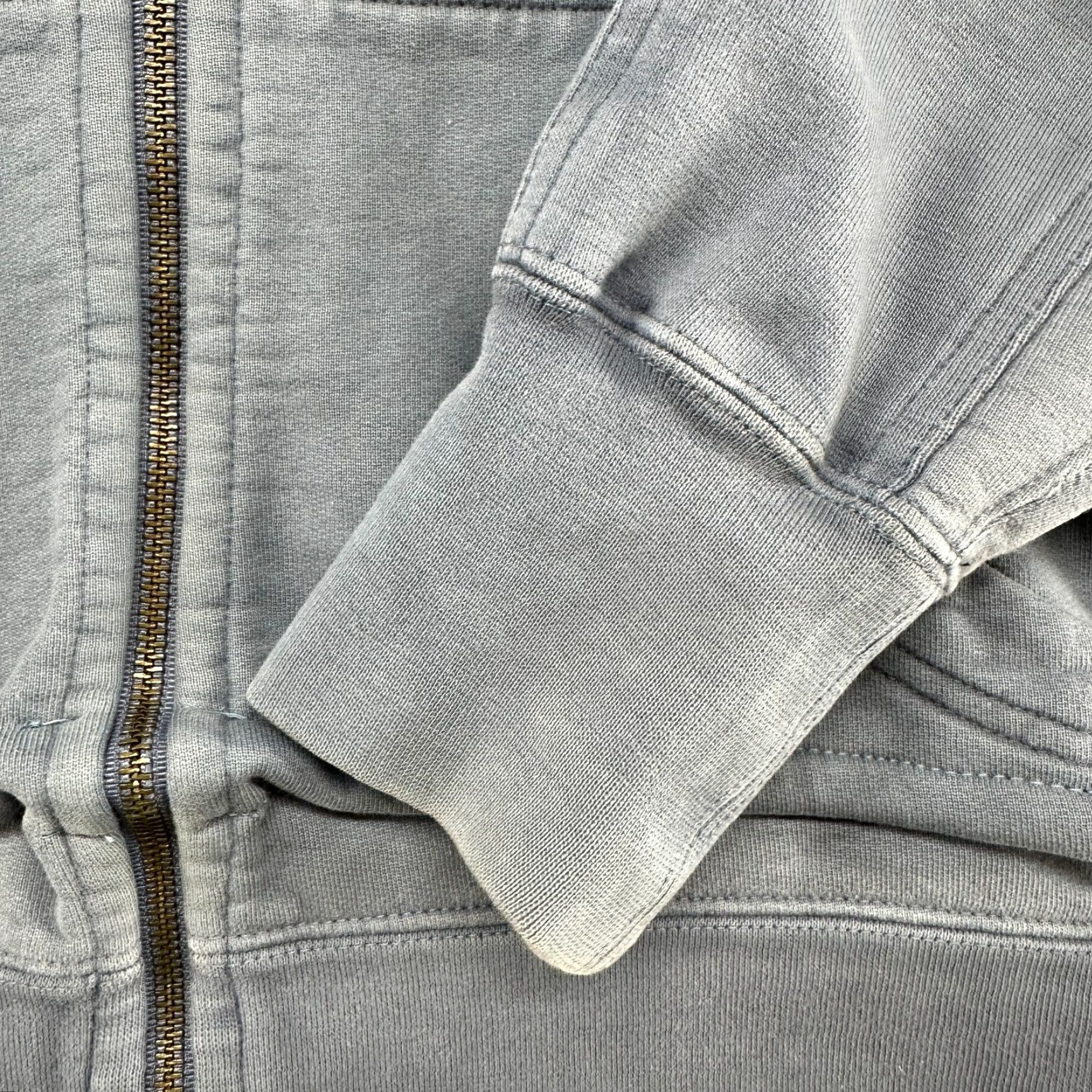 Vintage VINTAGE American Giant Jacket Mens Small Blue Full Zip Hoodie Cotton Heavyweight Bomber Hooded 90s Grunge USA Logo Size US S / EU 44-46 / 1 - 3 Thumbnail