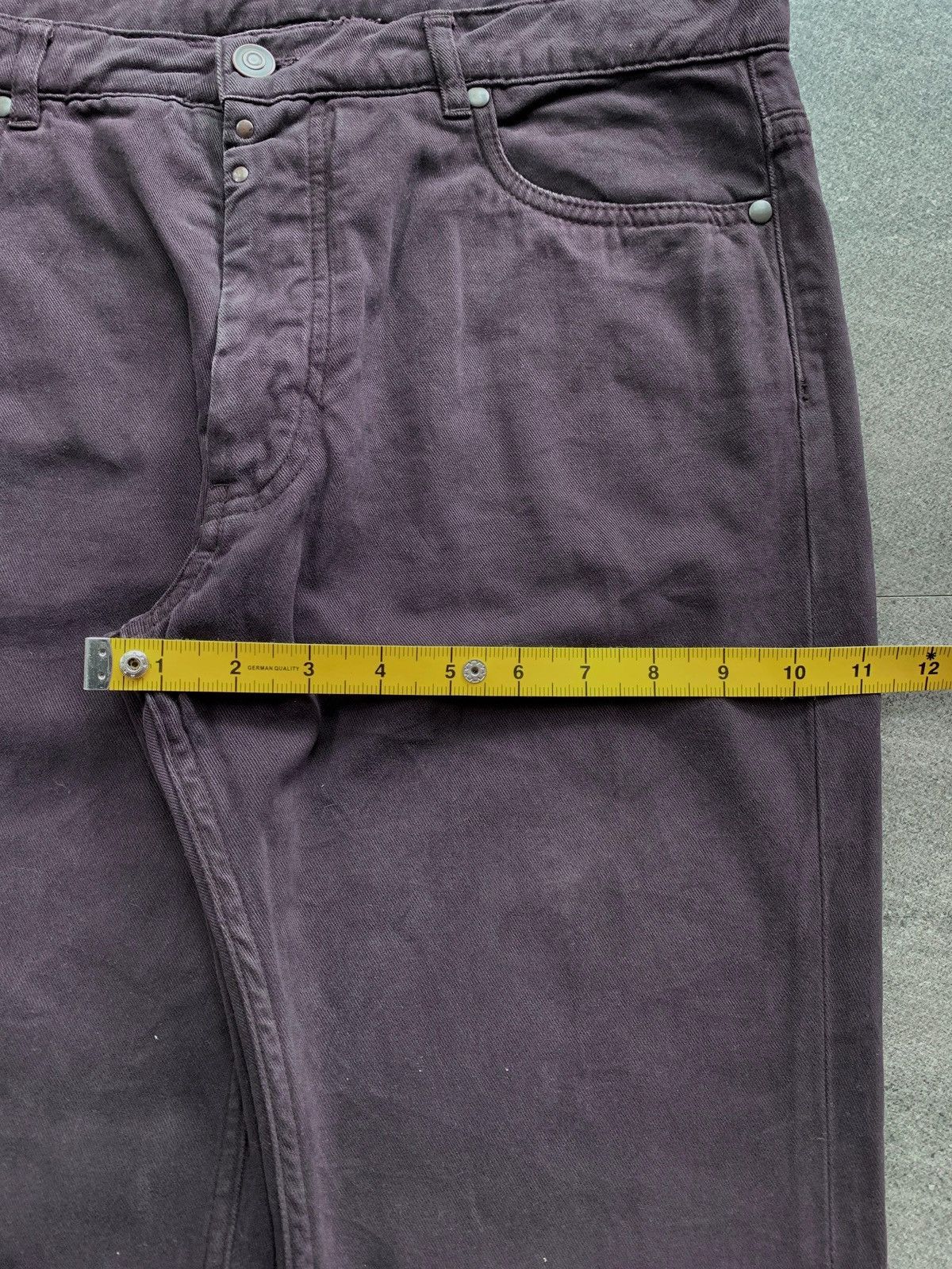Maison Margiela FREE TAX! Fadded Effect Slim Denim Jeans Size US 31 - 13 Thumbnail