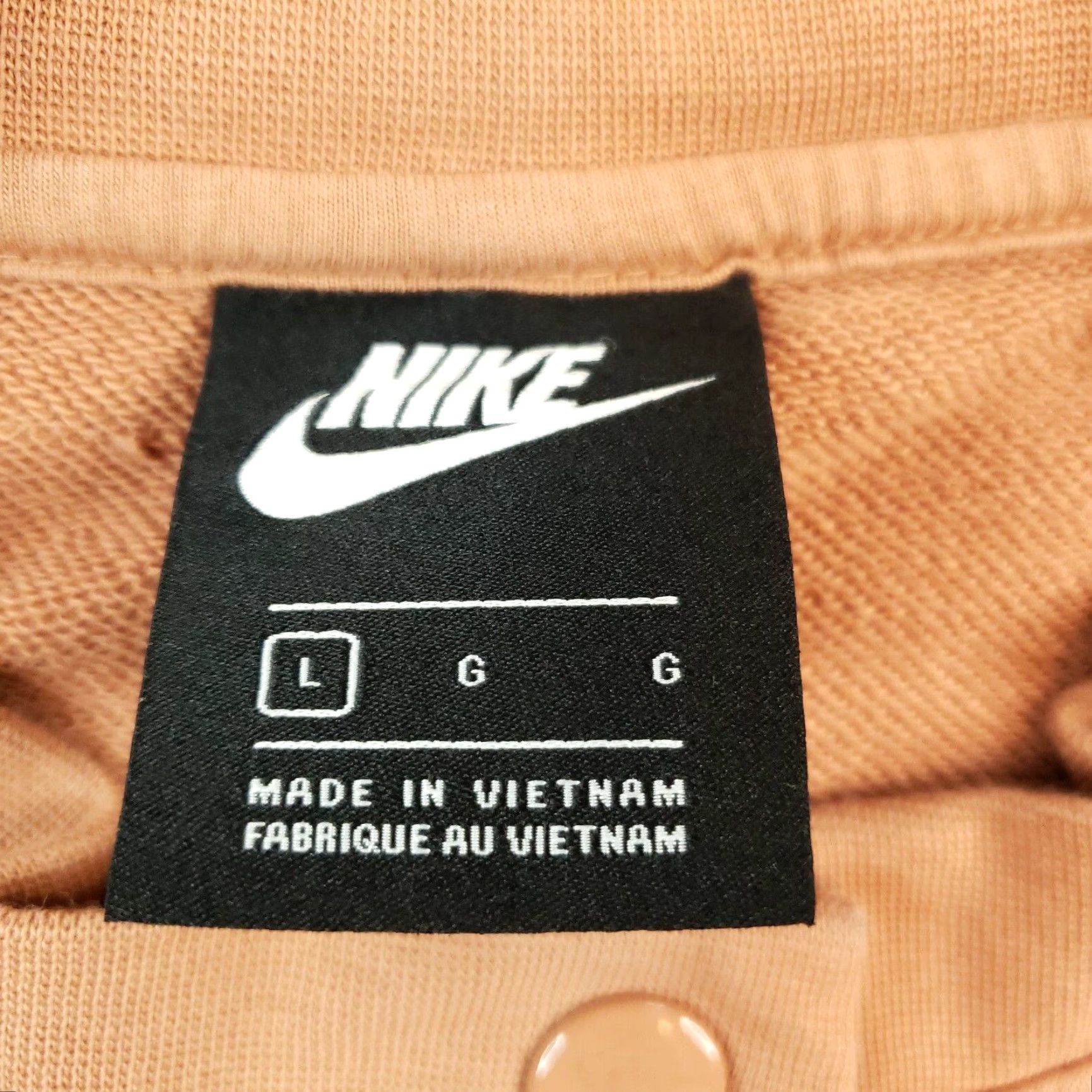 Nike Nike Cardigan Sweater Womens Large Orange Cardigan Nike Women Large Orange Sweater Size L / US 10 / IT 46 - 6 Thumbnail