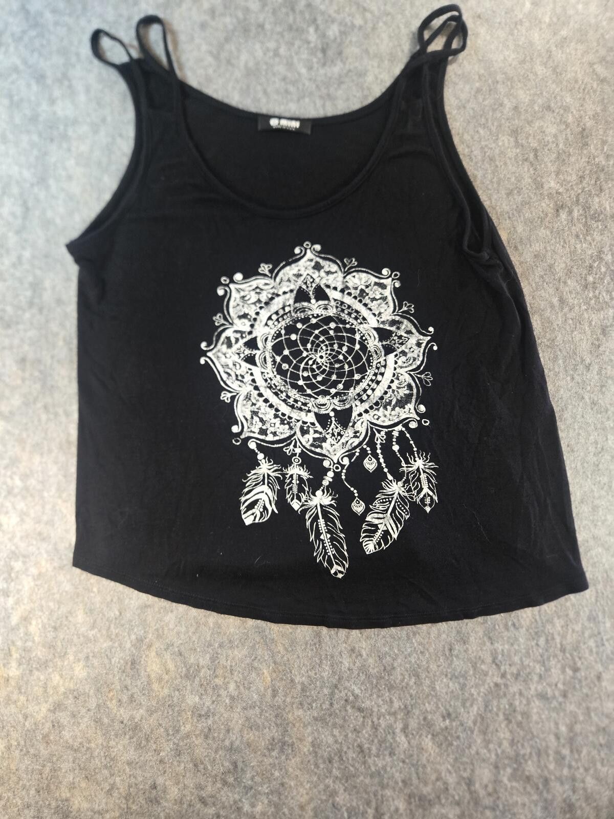 Other Boho Mandala Dreamcatcher Crop Tank Top Festival Witchy Size M / US 6-8 / IT 42-44 - 1 Thumbnail