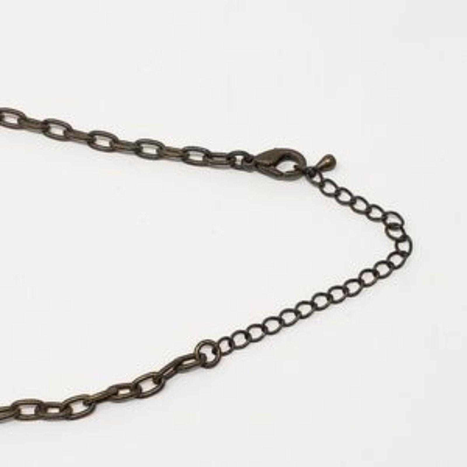 Other Aged Bronze Colored 5 Graduated Pendant Necklace Size ONE SIZE - 6 Thumbnail