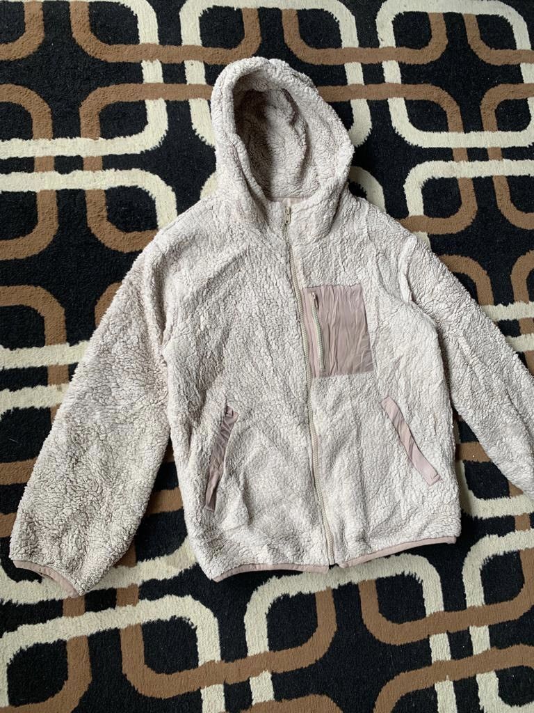 Japanese Brand GU deep Pile Fleece Zipper Jacket Size M / US 6-8 / IT 42-44 - 2 Thumbnail
