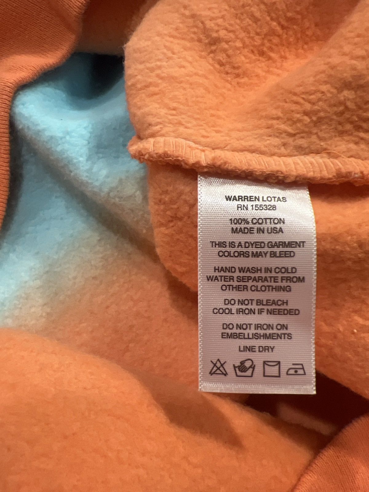 Warren Lotas Warren Lotas Bad Bunny Un Verano Sin Ti Ombre Hoodie Size US L / EU 52-54 / 3 - 5 Thumbnail