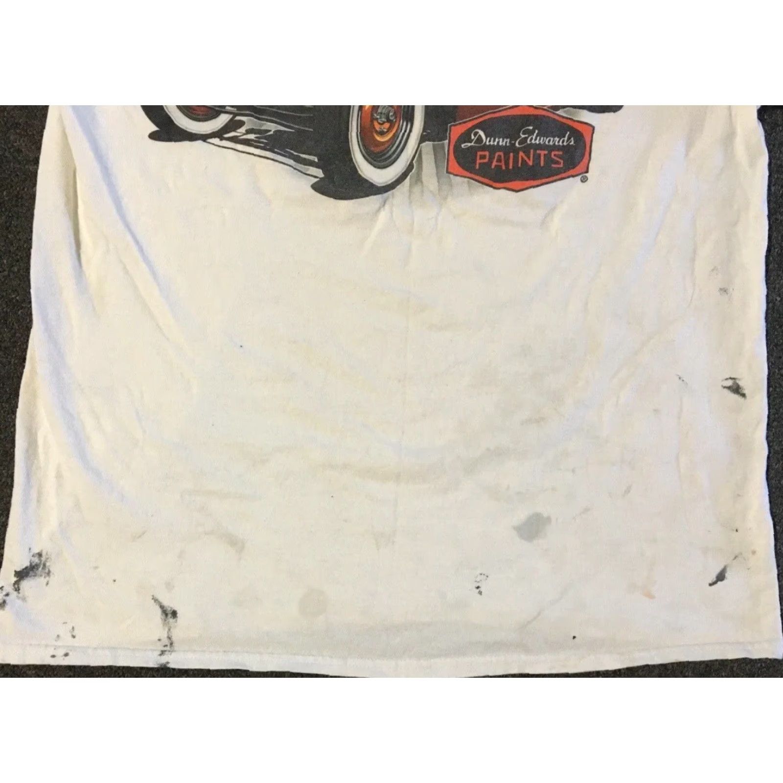 Thrasher VINTAGE Thrashed Faded Distress Paint Splatter Shirt M L White Size US M / EU 48-50 / 2 - 7 Thumbnail