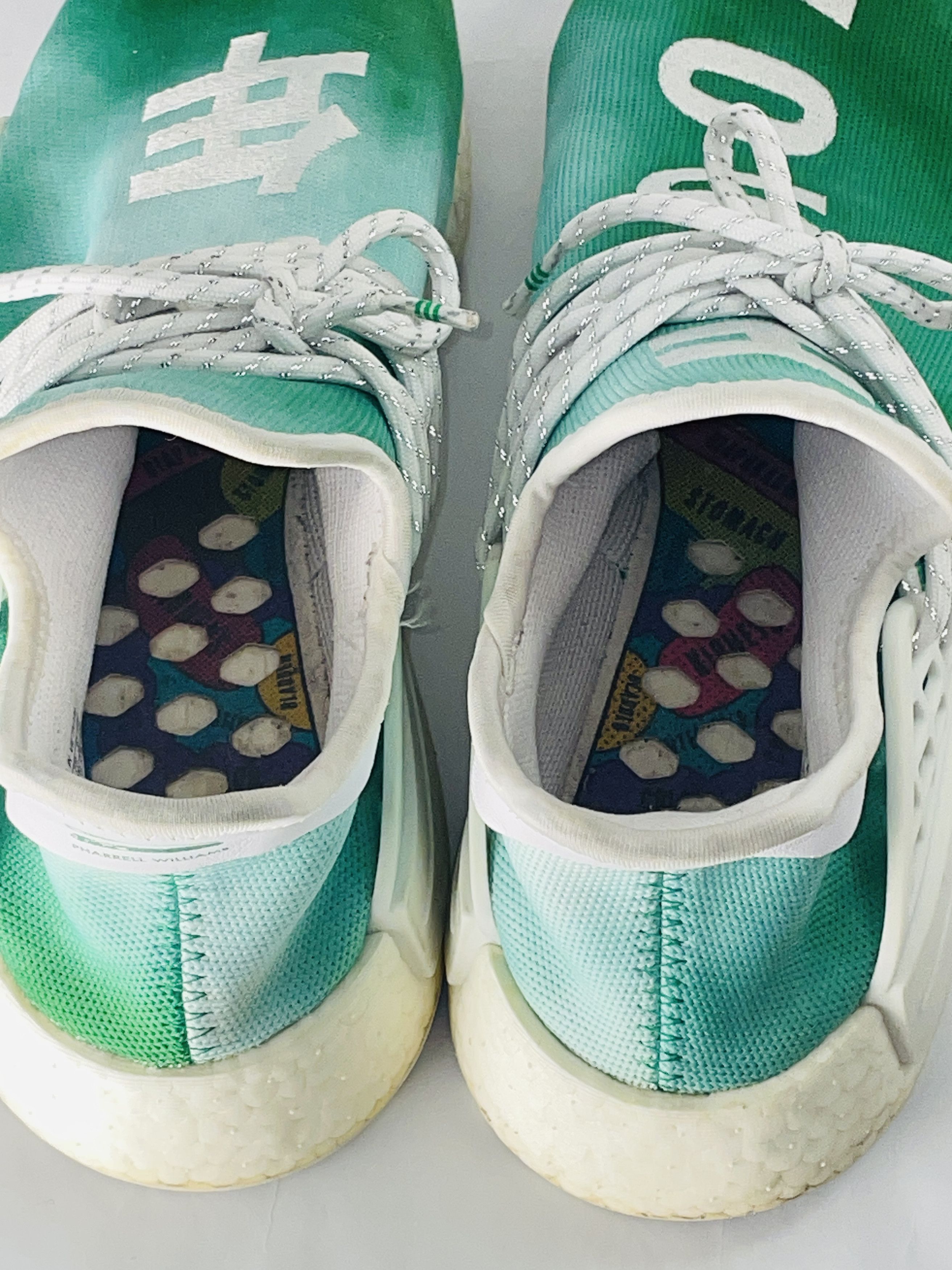 Adidas × Pharrell Adidas x Pharrell Williams NMD Hu "Green" – Größe 9.5 US Size US 9.5 / EU 42-43 - 10 Thumbnail