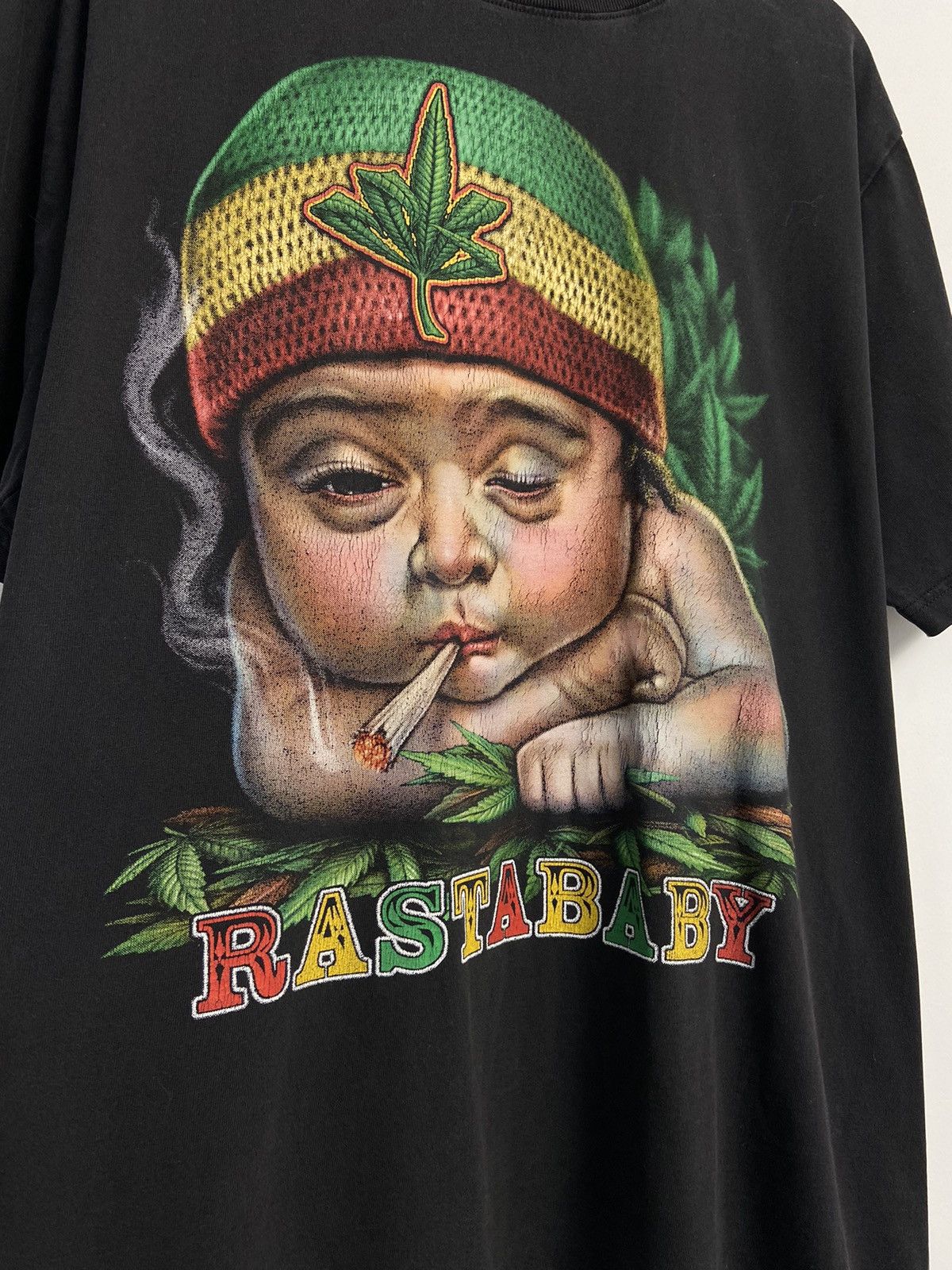 Band Tees Rastababy Vintage Shirt 90’s logo Narco Size US XL / EU 56 / 4 - 8 Thumbnail