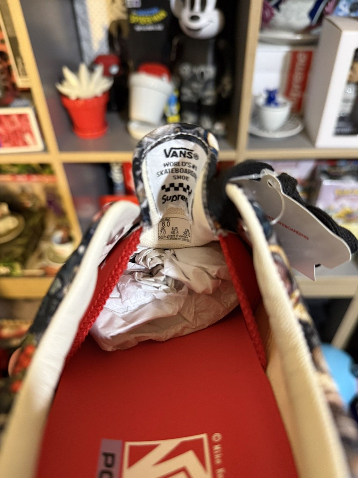 Supreme Supreme x Mike Kelley Grey Vans Era Size US 8 / EU 41 - 7 Thumbnail