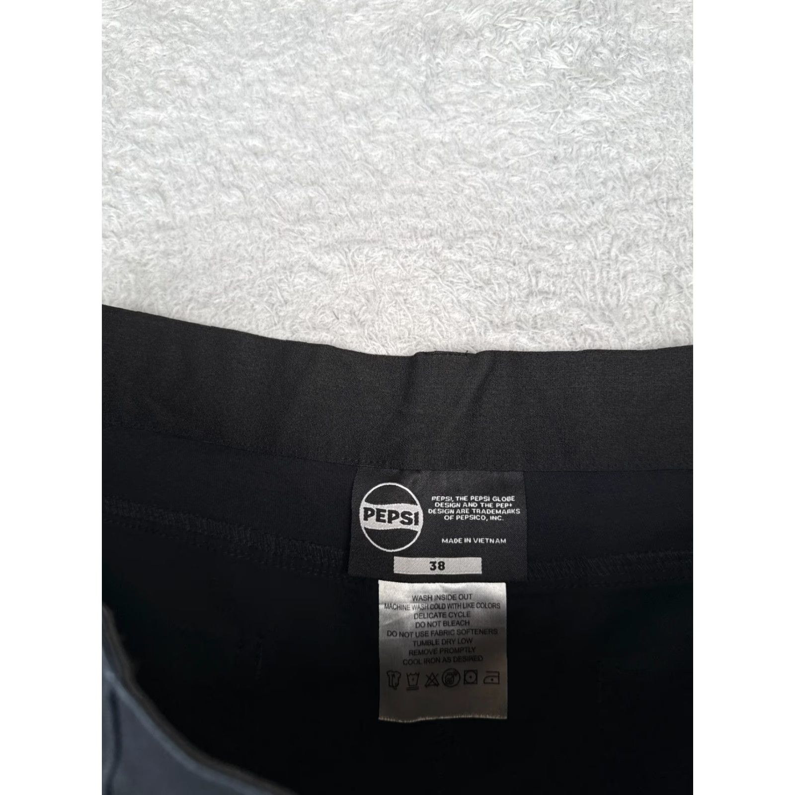 Vintage VINTAGE Pepsi Shorts Men 38 Black Blue Pocket Work Uniform Cotton Blend PM-SHORT 38x10 Size US 38 / EU 54 - 7 Thumbnail