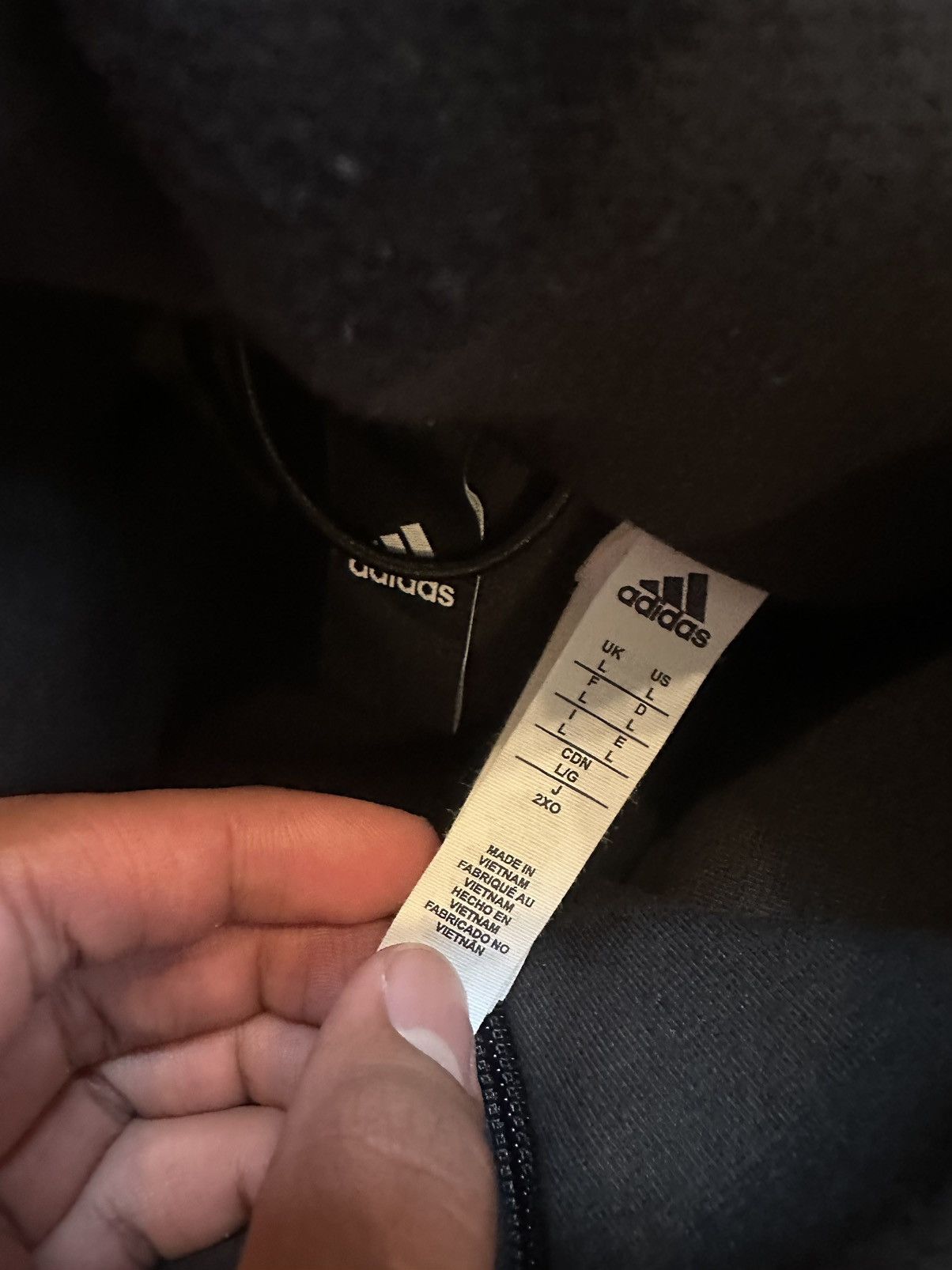 Adidas Adidas Zip Up Jacket Size US L / EU 52-54 / 3 - 3 Thumbnail