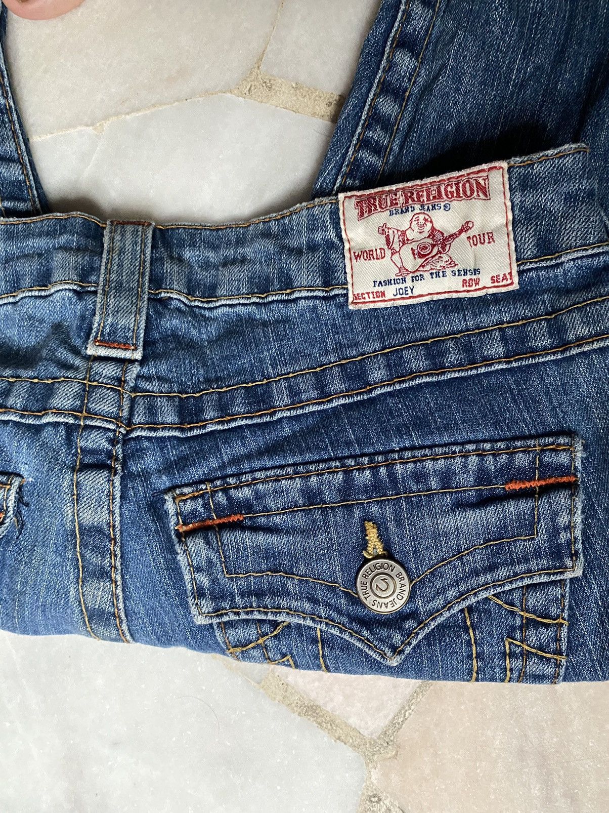 True Religion × Vintage True Religion Joey Jeans Blue Jeans Denim Size 26" / US 2 / IT 38 - 5 Thumbnail