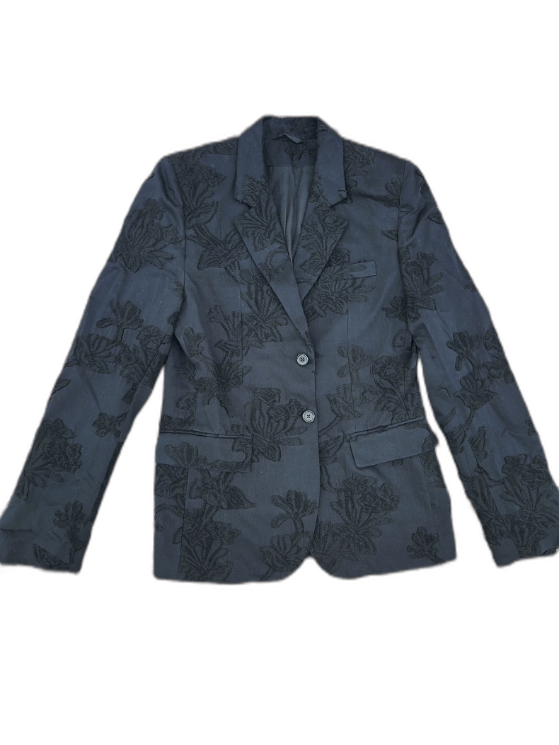 Ann Demeulemeester Ann Demeulemeester Embroidered Men's Blazer Size L / US 10 / IT 46 - 1 Thumbnail