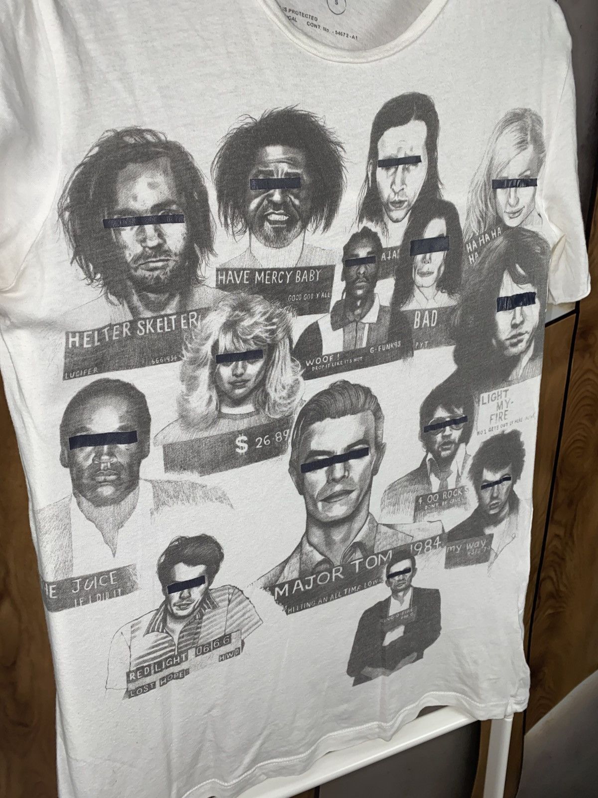 Allsaints 🎰Vintage T-Shirt Allsaints Mafia Pristupna Group Logo Tee🎰 Size US S / EU 44-46 / 1 - 9 Thumbnail