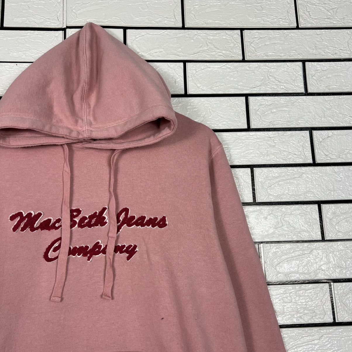 Macbeth MACBETH JEANS COMPANY Big Logo Pullover Hoodies #4263-C194 Size L / US 10 / IT 46 - 4 Thumbnail