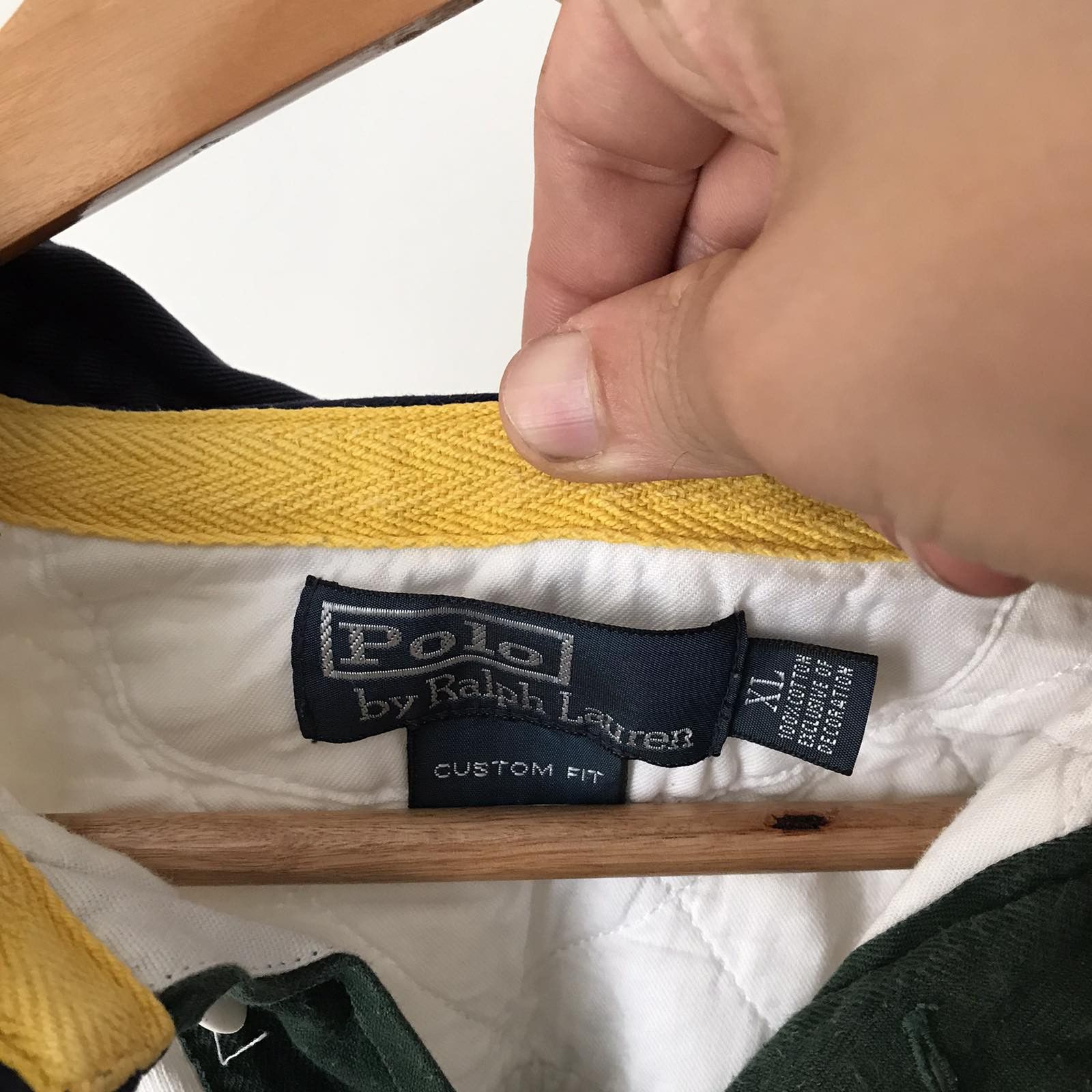Polo Ralph Lauren Vintage Rugby Jersey Polo Ralph Lauren size XL big logo Size US XL / EU 56 / 4 - 4 Thumbnail