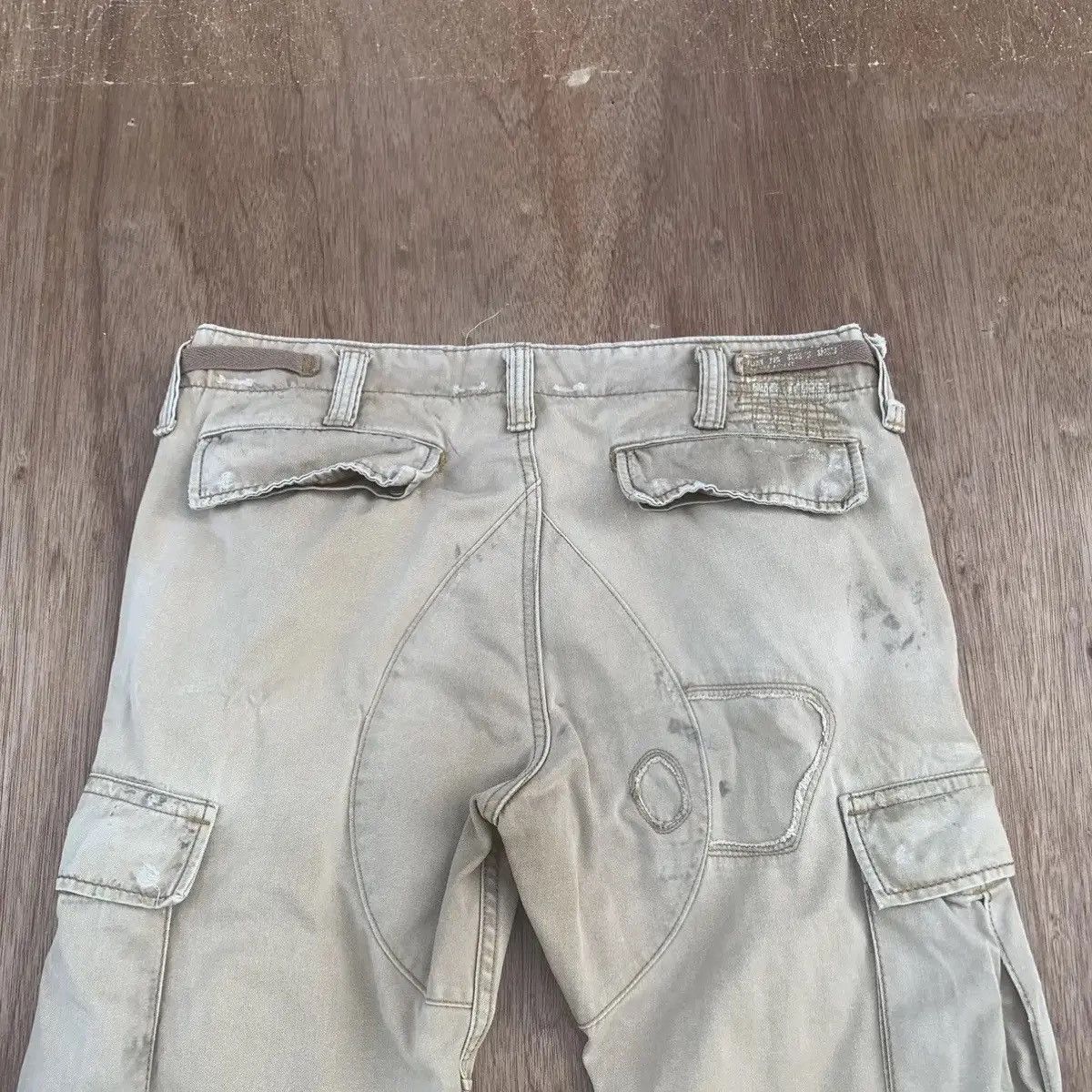 Vintage RUSTY DIRTY ‼️ VINTAGE BIG JOHN TROUSERS FADED COMBAT CARGO Size US 34 / EU 50 - 14 Thumbnail