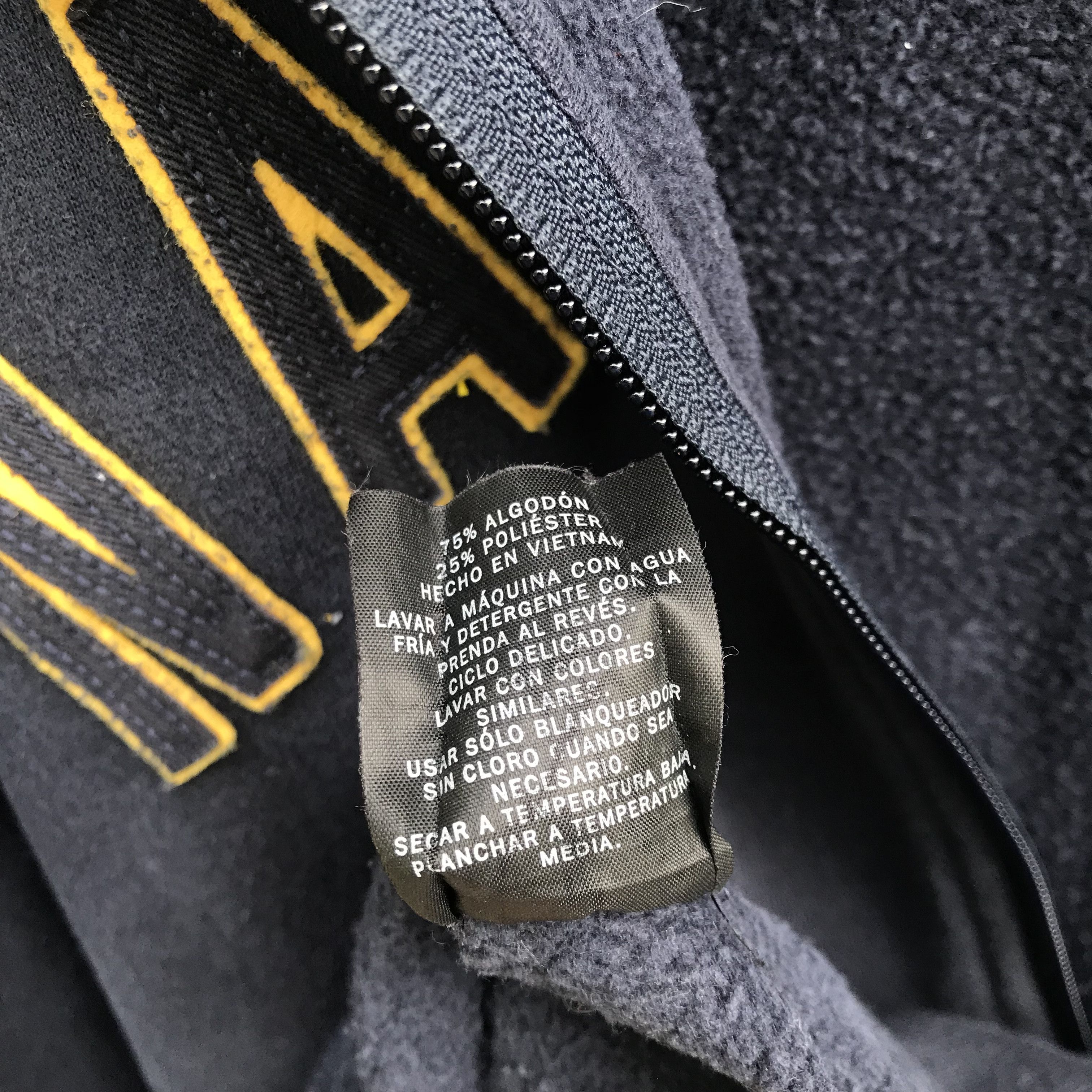 Nautica × Vintage Nautica Big Spellout Logo Hoodie Sweater Zip Up Size US XXL / EU 58 / 5 - 9 Thumbnail