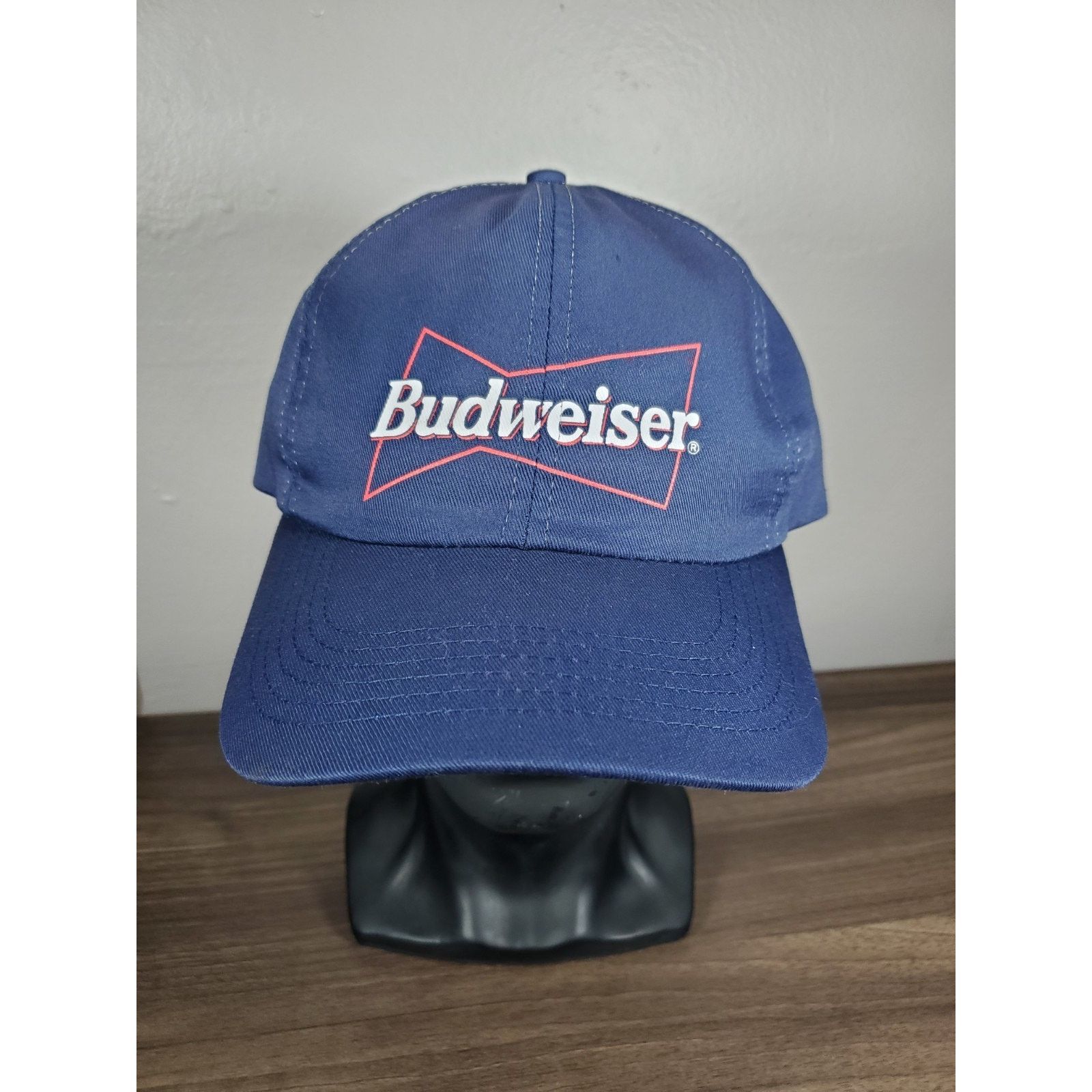 Budweiser × Vintage Vintage Budweiser Beer Hat Snapback Cap Navy Blue Promo Size ONE SIZE - 2 Thumbnail