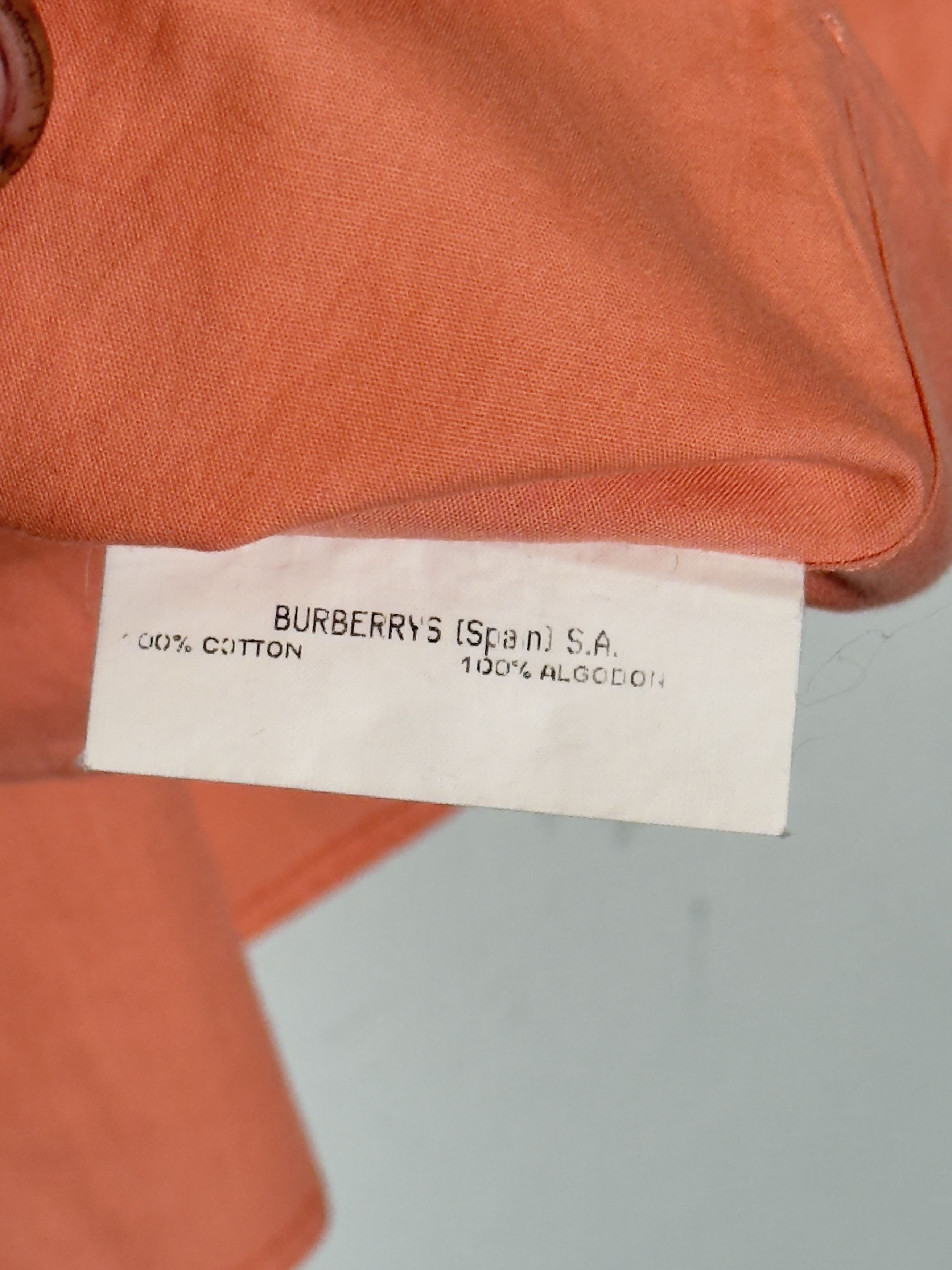 Burberry 🔥 burberry summer shirt pink salmon 🍣 size L Size US L / EU 52-54 / 3 - 6 Thumbnail