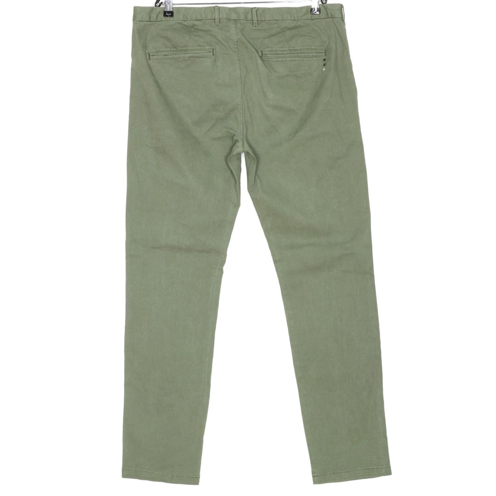 Scotch & Soda SCOTCH & SODA STUART Stretch Chino Pants Trousers Men 36/34 Green DZ6385 Size US 36 / EU 52 - 3 Thumbnail